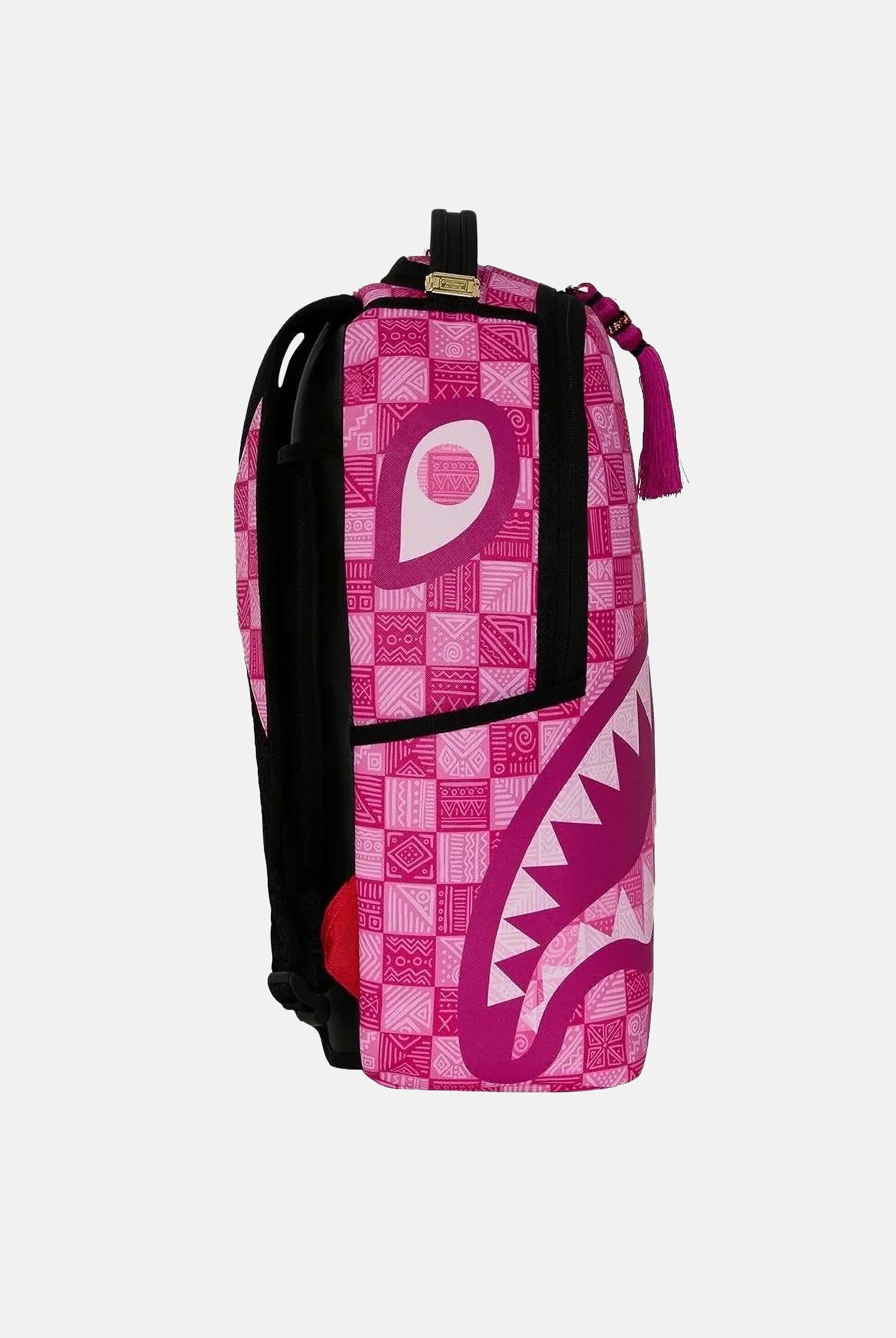SPRAYGROUND Zaino SHARK CENTRAL rosa per uomo, donna e bambino con grafica shark mouth. 910B9257NSZ . SPRAYGROUND