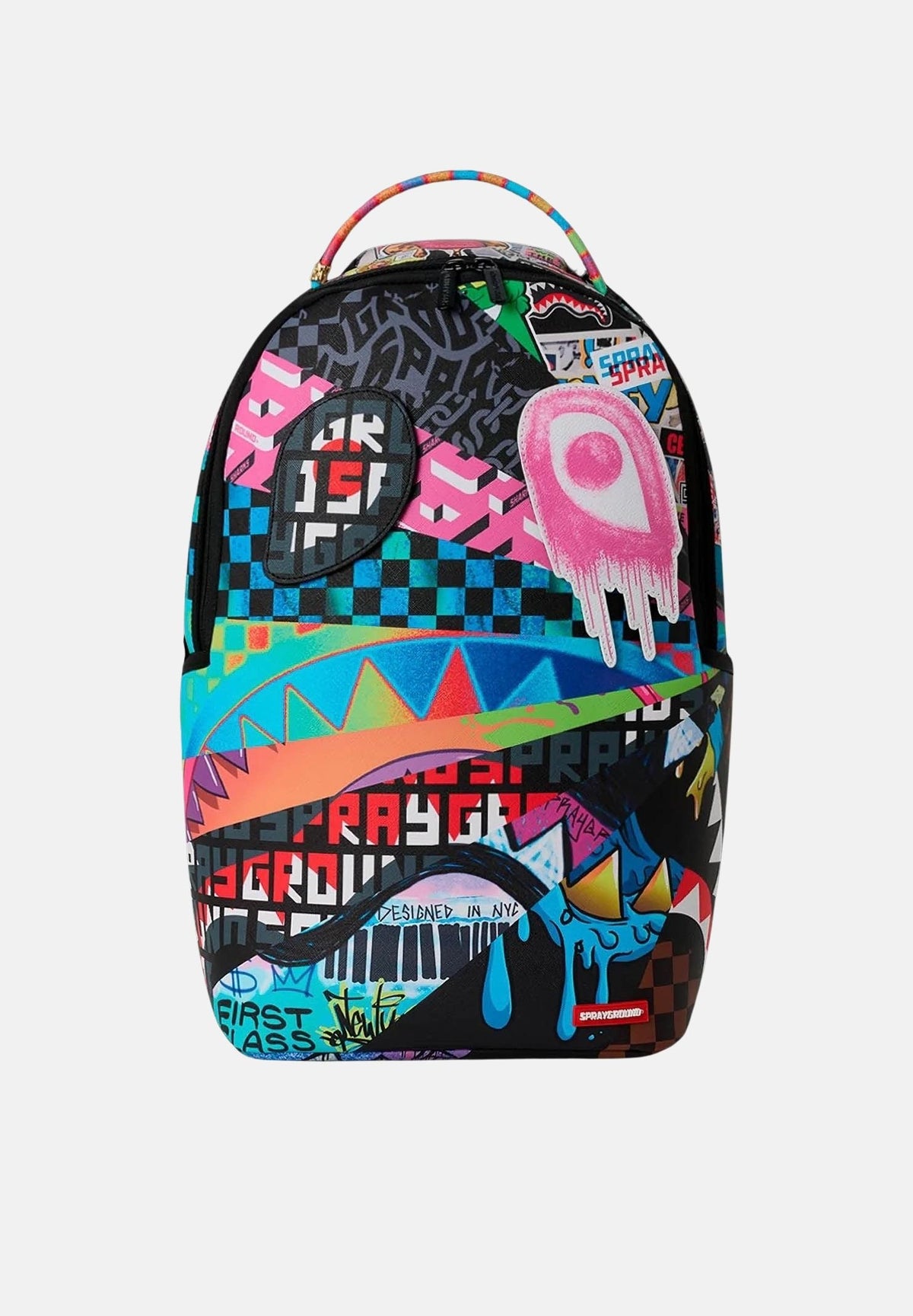 SPRAYGROUND Zaino SHARK BACKPACK multicolore per uomo, donna e bambino con iconica bocca di squalo 910B9281NSZ . SPRAYGROUND