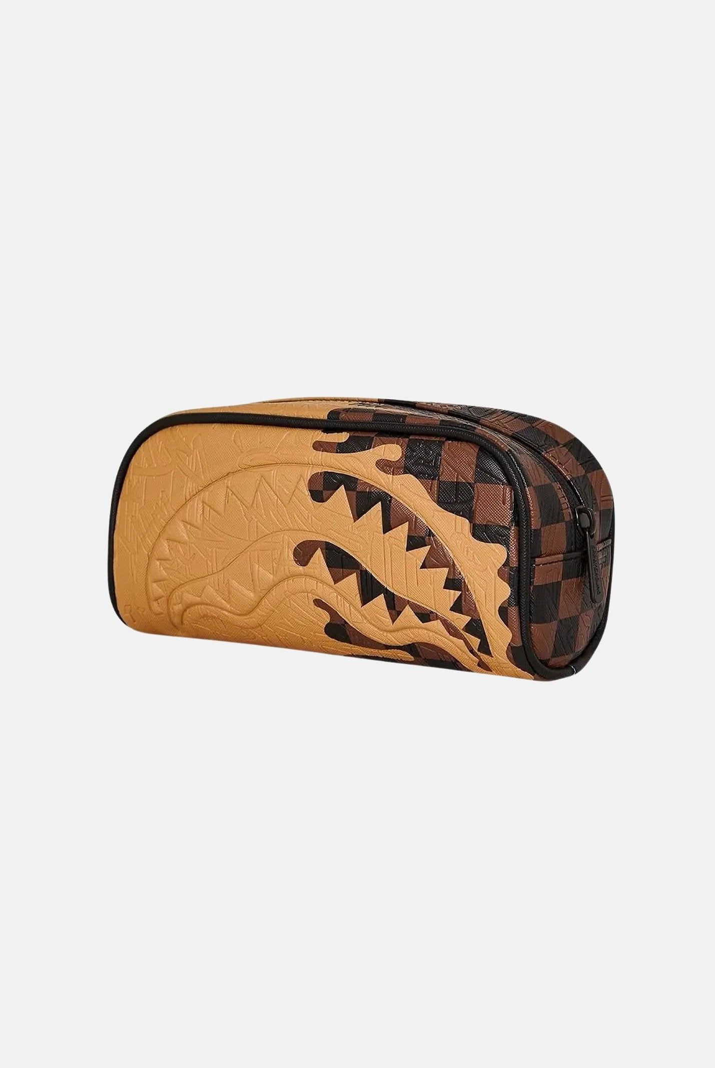 SPRAYGROUND Astuccio SHARK PENCIL POUCH beige e nero, unisex. 910B9367NSZ . SPRAYGROUND