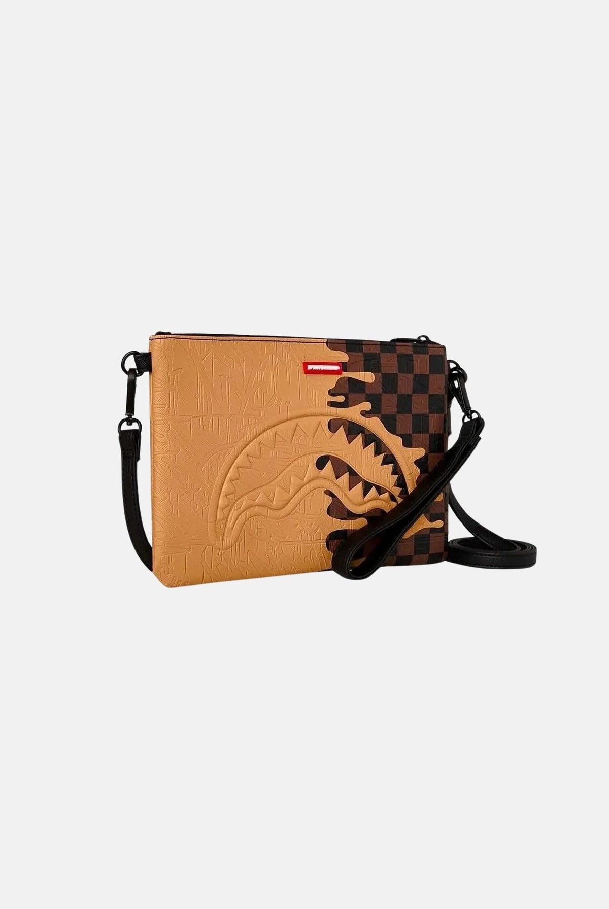 SPRAYGROUND Pochette crossbody con lacci Tan, marrone chiaro, per uomo, donna e bambino 910B9368NSZ . SPRAYGROUND