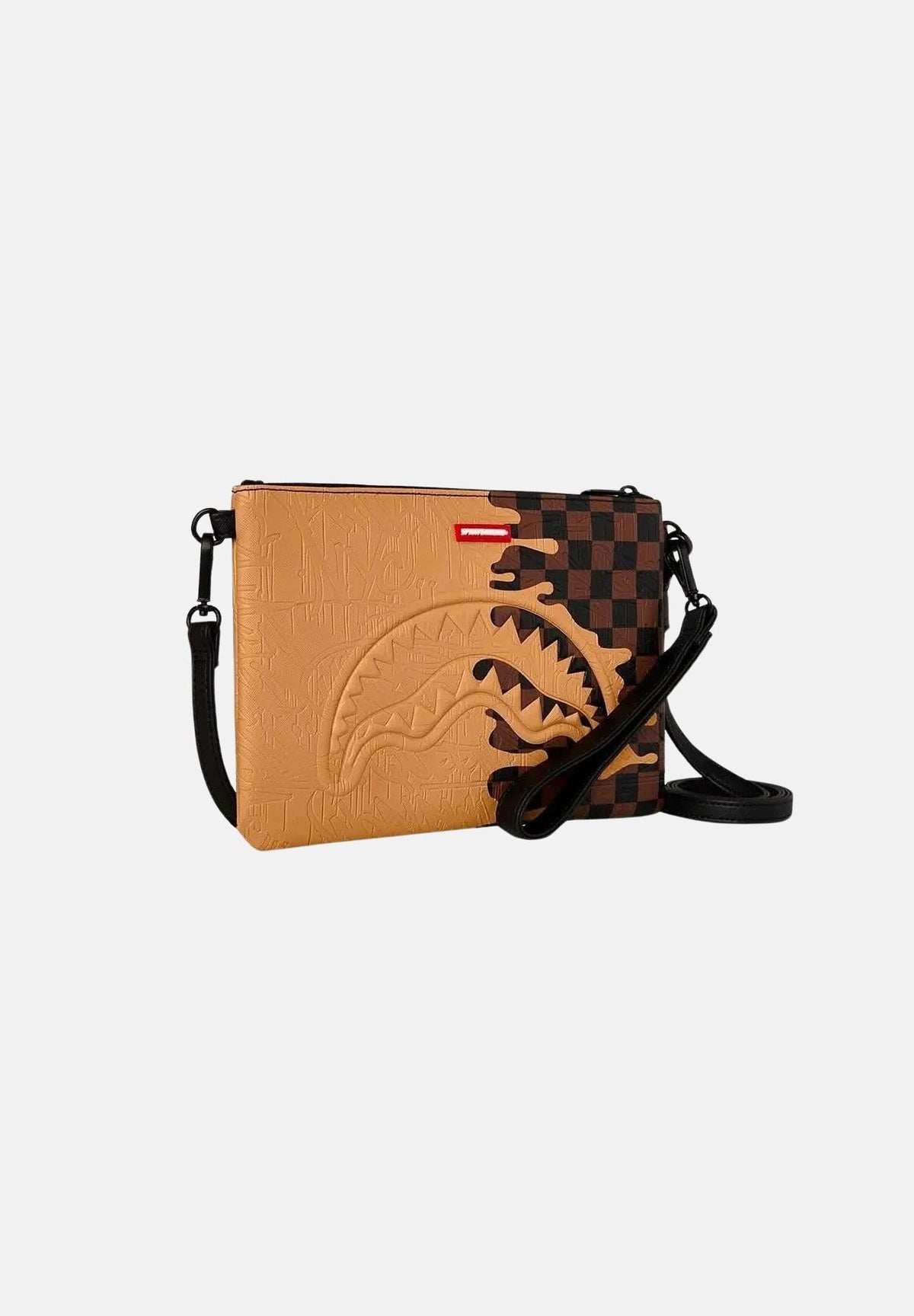 SPRAYGROUND Pochette crossbody con lacci Tan, marrone chiaro, per uomo, donna e bambino 910B9368NSZ . SPRAYGROUND
