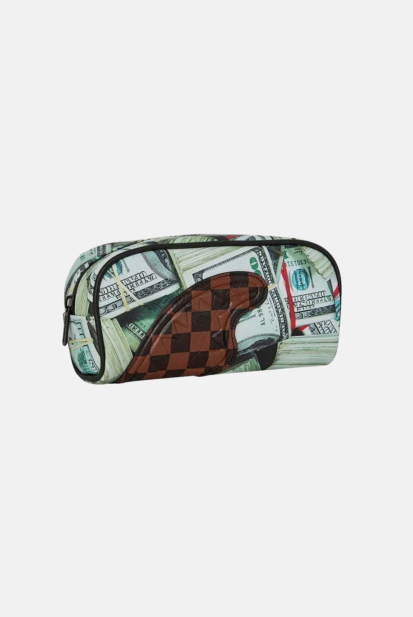 SPRAYGROUND Astuccio MONEY BANKS multicolor per uomo, donna e bambino con fantasia money all-over 910B9412NSZ . SPRAYGROUND