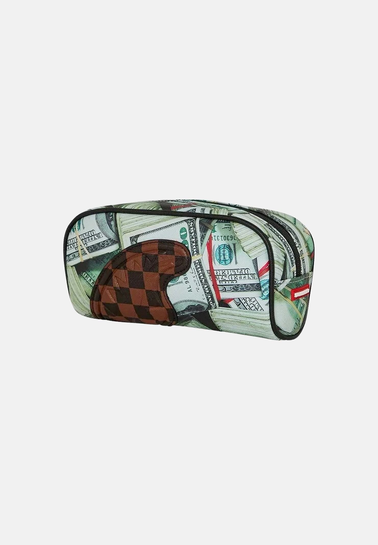 SPRAYGROUND Astuccio MONEY BANKS multicolor per uomo, donna e bambino con fantasia money all-over 910B9412NSZ . SPRAYGROUND