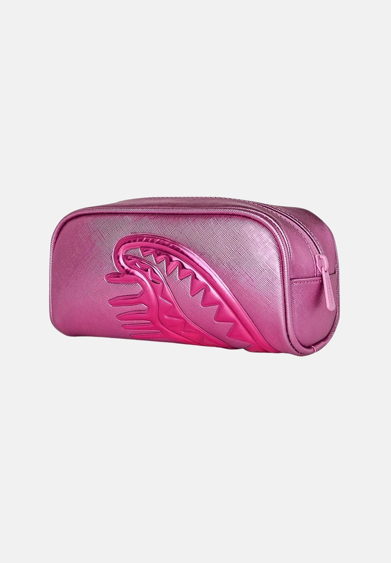 SPRAYGROUND Astuccio METALLIC PINK rosa per uomo, donna e bambino con finitura metallizzata 910B9526NSZ . SPRAYGROUND