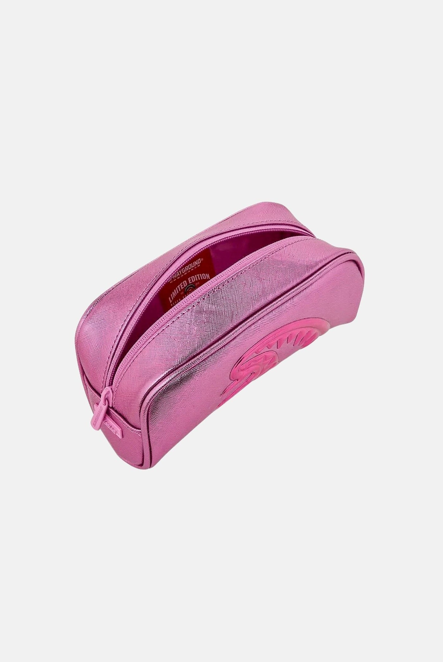 SPRAYGROUND Astuccio METALLIC PINK rosa per uomo, donna e bambino con finitura metallizzata 910B9526NSZ . SPRAYGROUND
