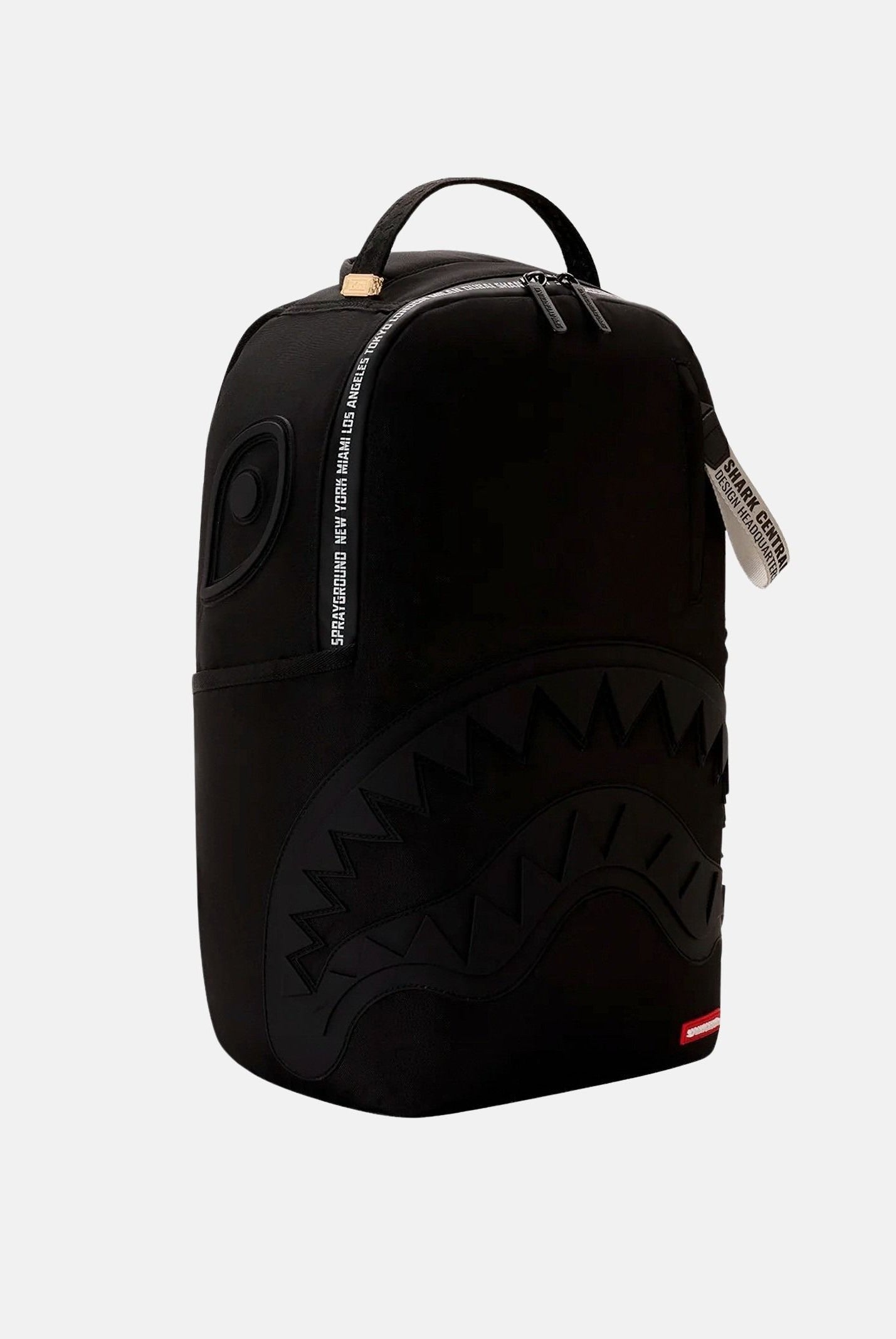 SPRAYGROUND Zaino SHARK CENTRAL PRINTED nero per uomo, donna e bambino con motivo Shark Mouth 910B9587NSZ . SPRAYGROUND