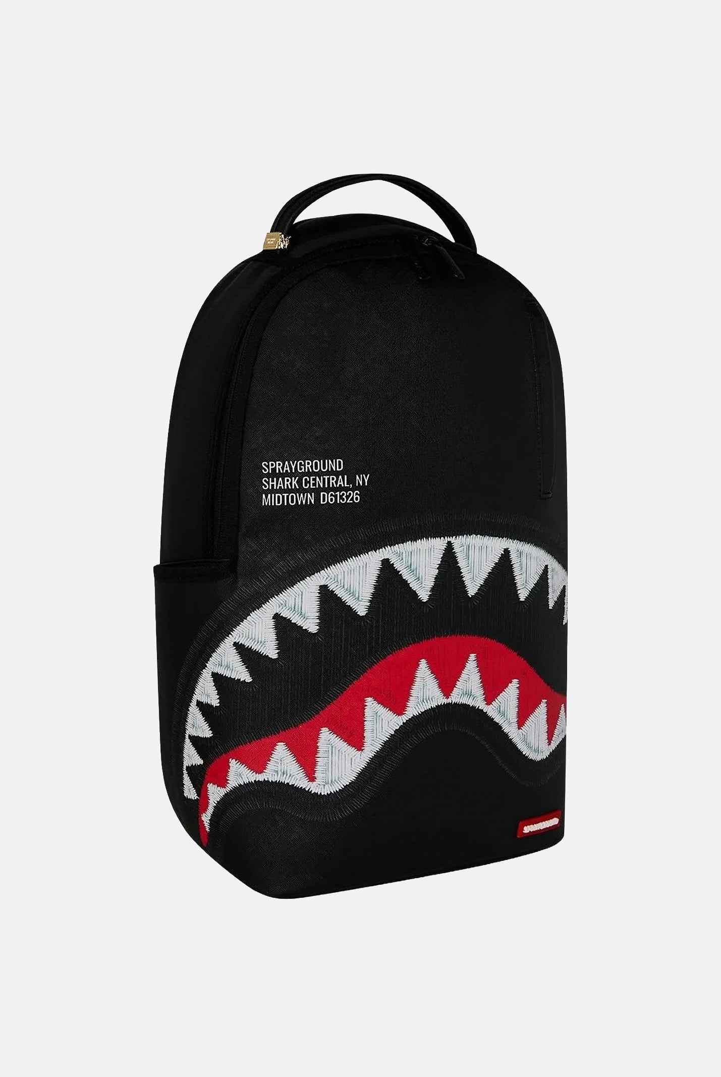 SPRAYGROUND Zaino SHARK CENTRAL nero per uomo, donna e bambino con motivo shark mouth 910B9629NSZ . SPRAYGROUND