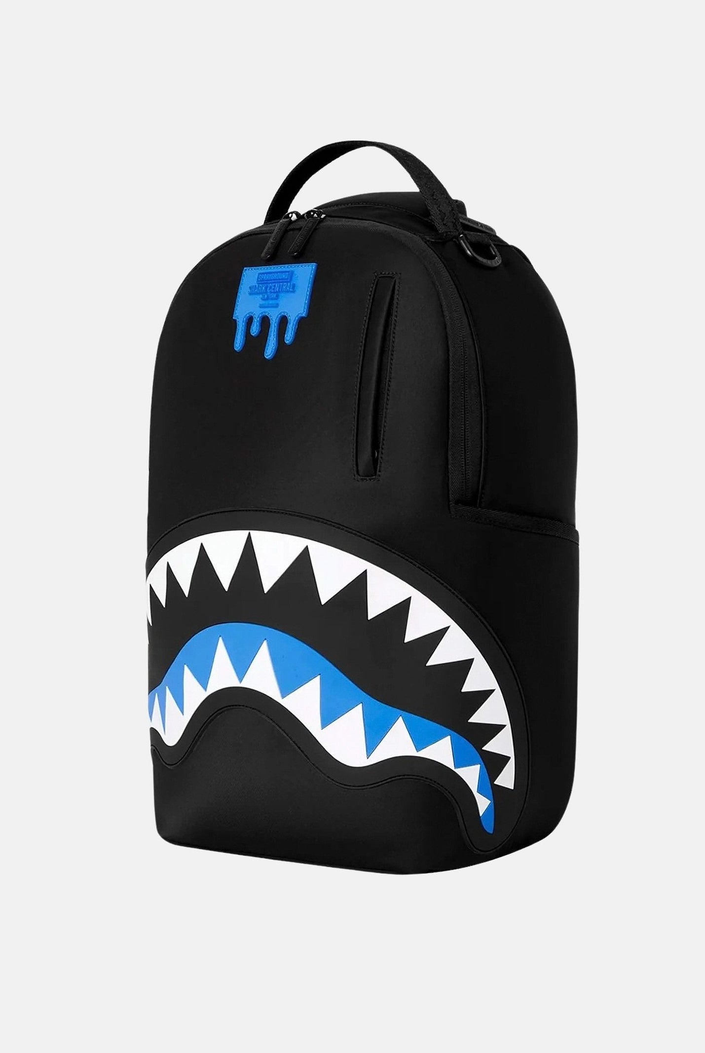 SPRAYGROUND Zaino SHARK CENTRAL LIGHT nero per uomo, donna e bambino con motivo Shark Mouth 910B9637NSZ . SPRAYGROUND