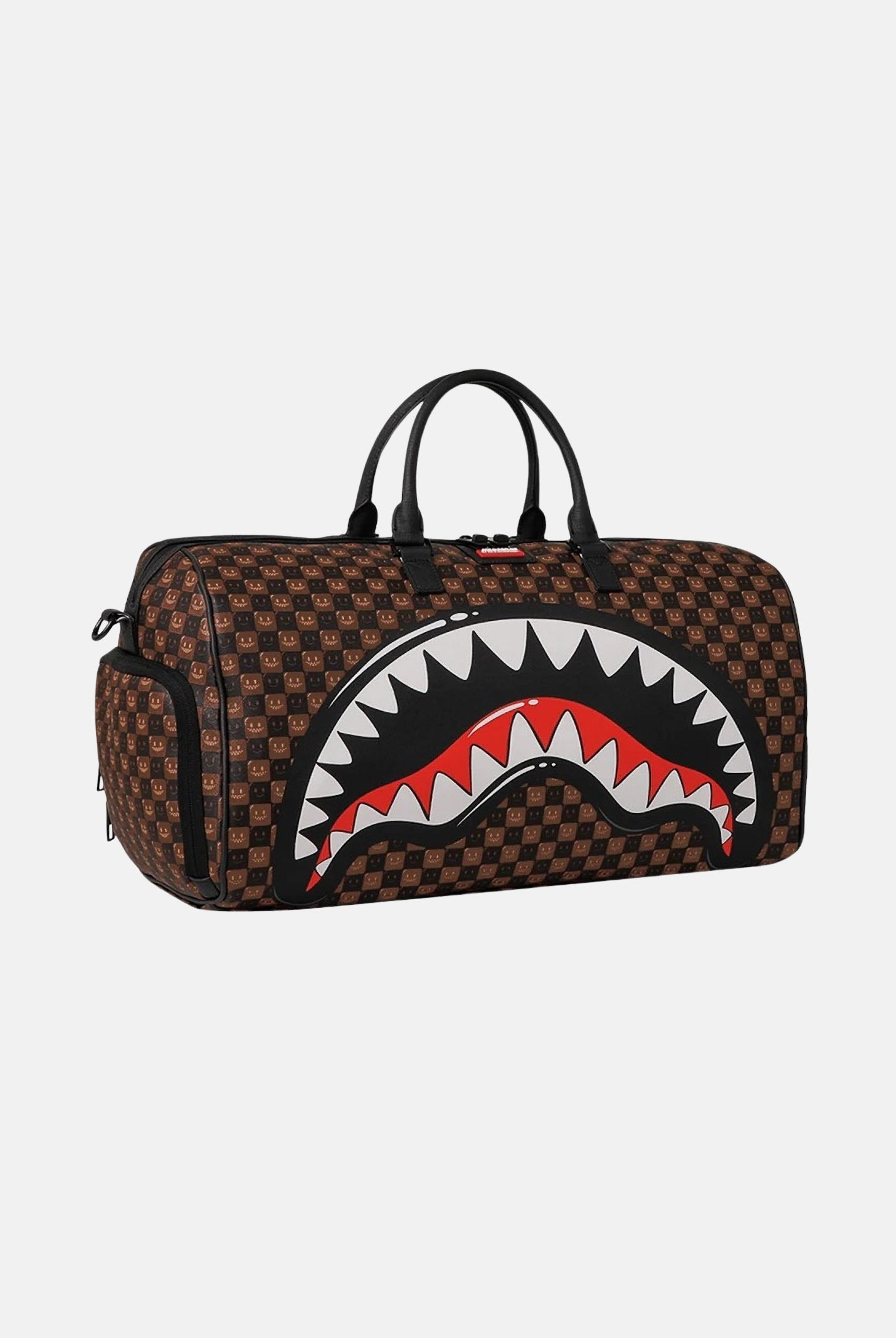 SPRAYGROUND Trolley TRAVEL SHARK scuro per uomo, donna e bambino con manici robusti e iconica grafica anteriore 910D9306NSZ . SPRAYGROUND