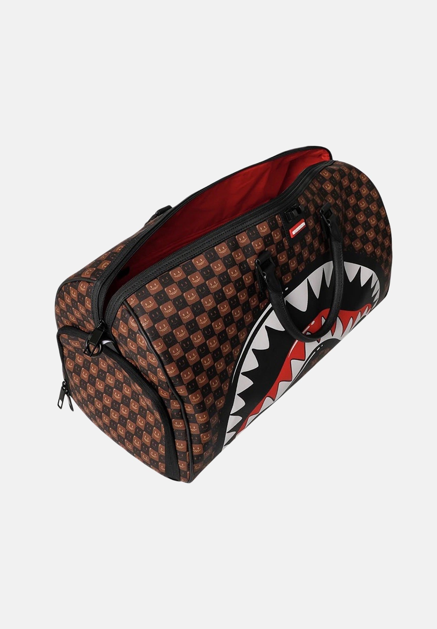 SPRAYGROUND Trolley TRAVEL SHARK scuro per uomo, donna e bambino con manici robusti e iconica grafica anteriore 910D9306NSZ . SPRAYGROUND