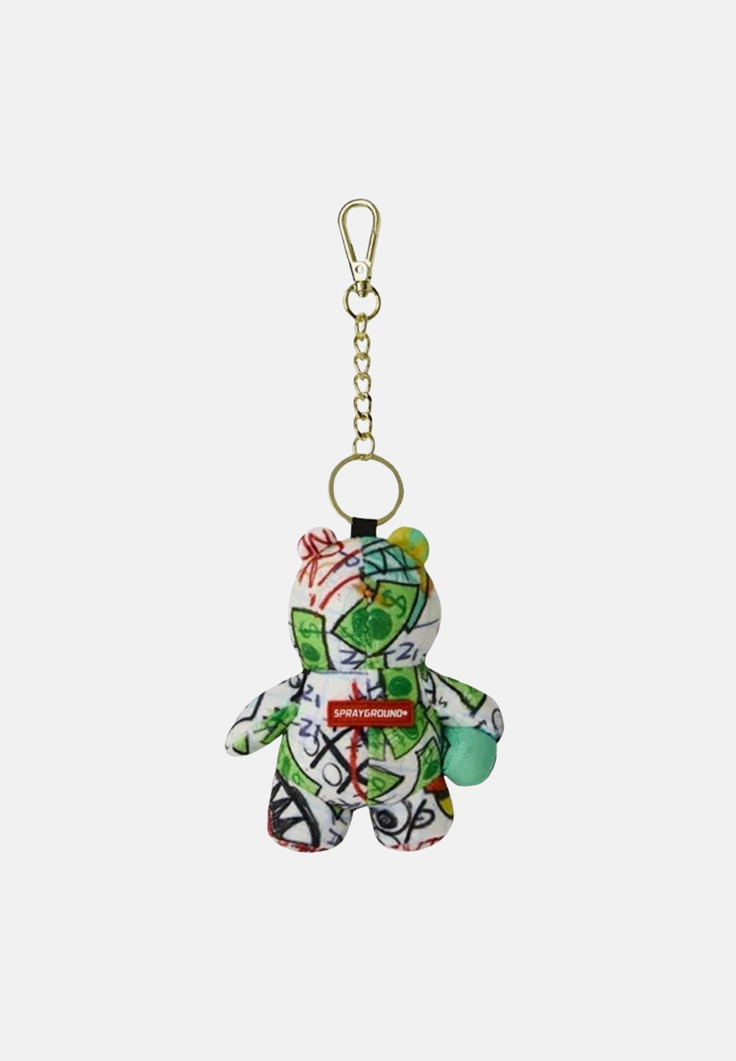 SPRAYGROUND Portachiavi BEAR GRAFFITI multicolor per uomo, donna e bambino con stampa grafica street art 910K9598NSZ . SPRAYGROUND