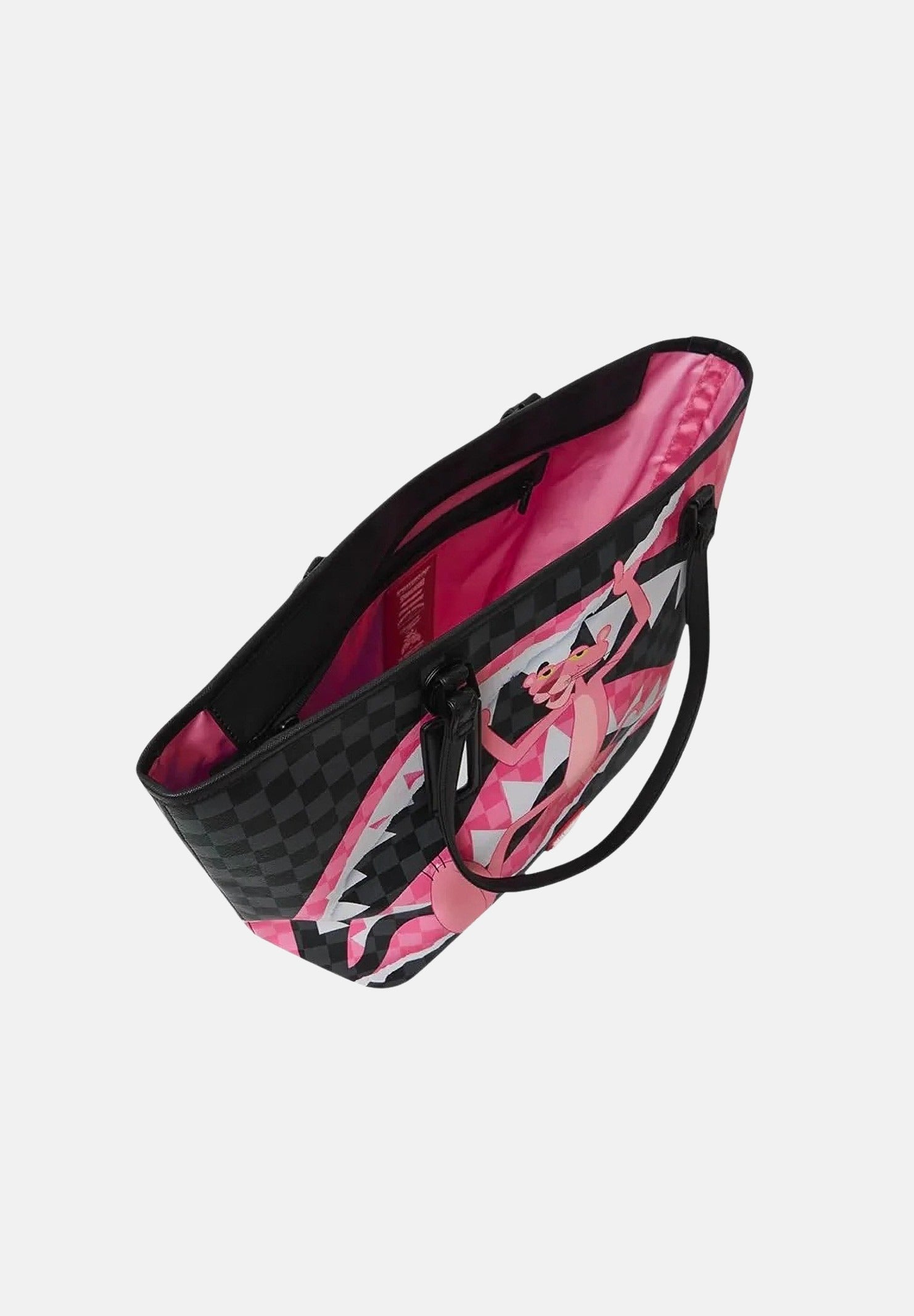 SPRAYGROUND Borsa a spalla TOTE SHARK PINK multicolore per donna e bambina con manici lunghi e iconica grafica 910T9377NSZ . SPRAYGROUND