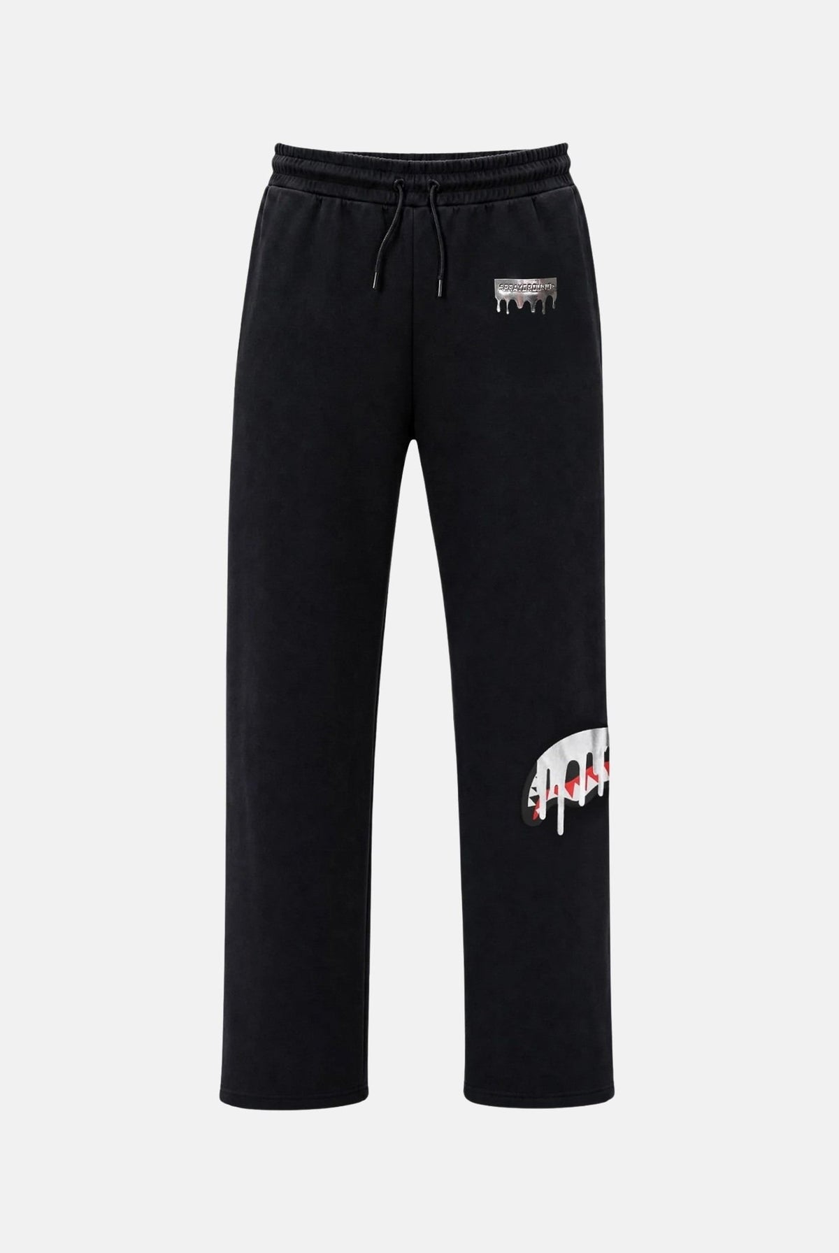SPRAYGROUND Pantaloni neri per uomo e donna con comodo elastico in vita e dettagli grafici distintivi lungo la gamba. SP995GBLK . SPRAYGROUND