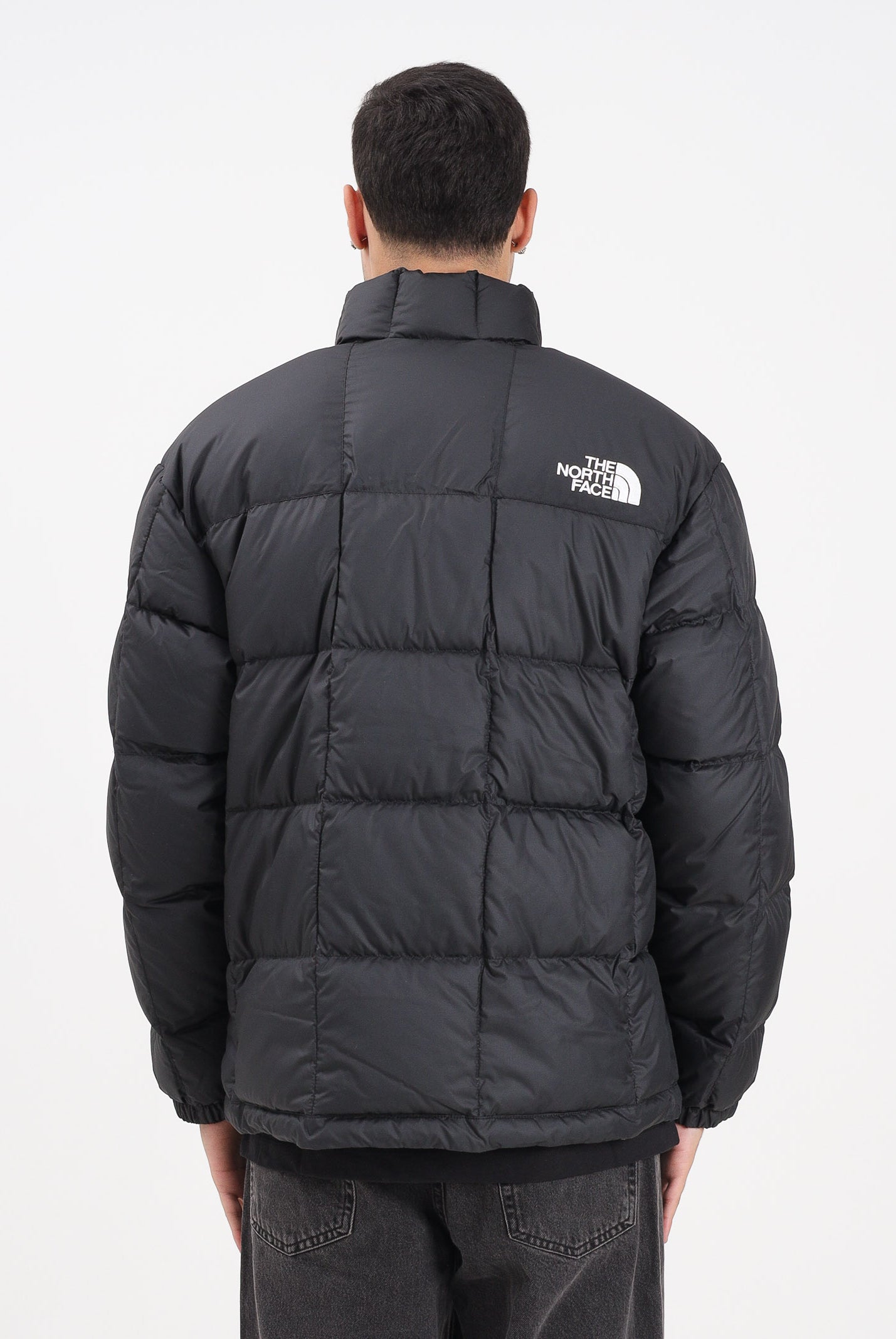 THE NORTH FACE Piumino Lhotse nero da uomo NF0A3Y23GOE1 . THE NORTH FACE