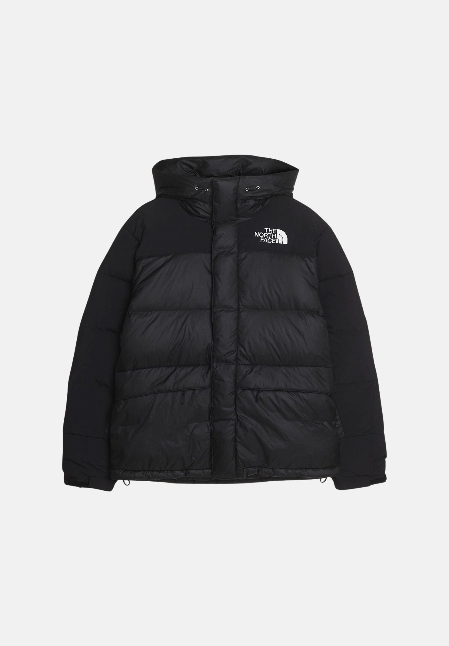 THE NORTH FACE Piumino Himalayan nero da uomo con logo laterale NF0A4QYXGOF1 . THE NORTH FACE