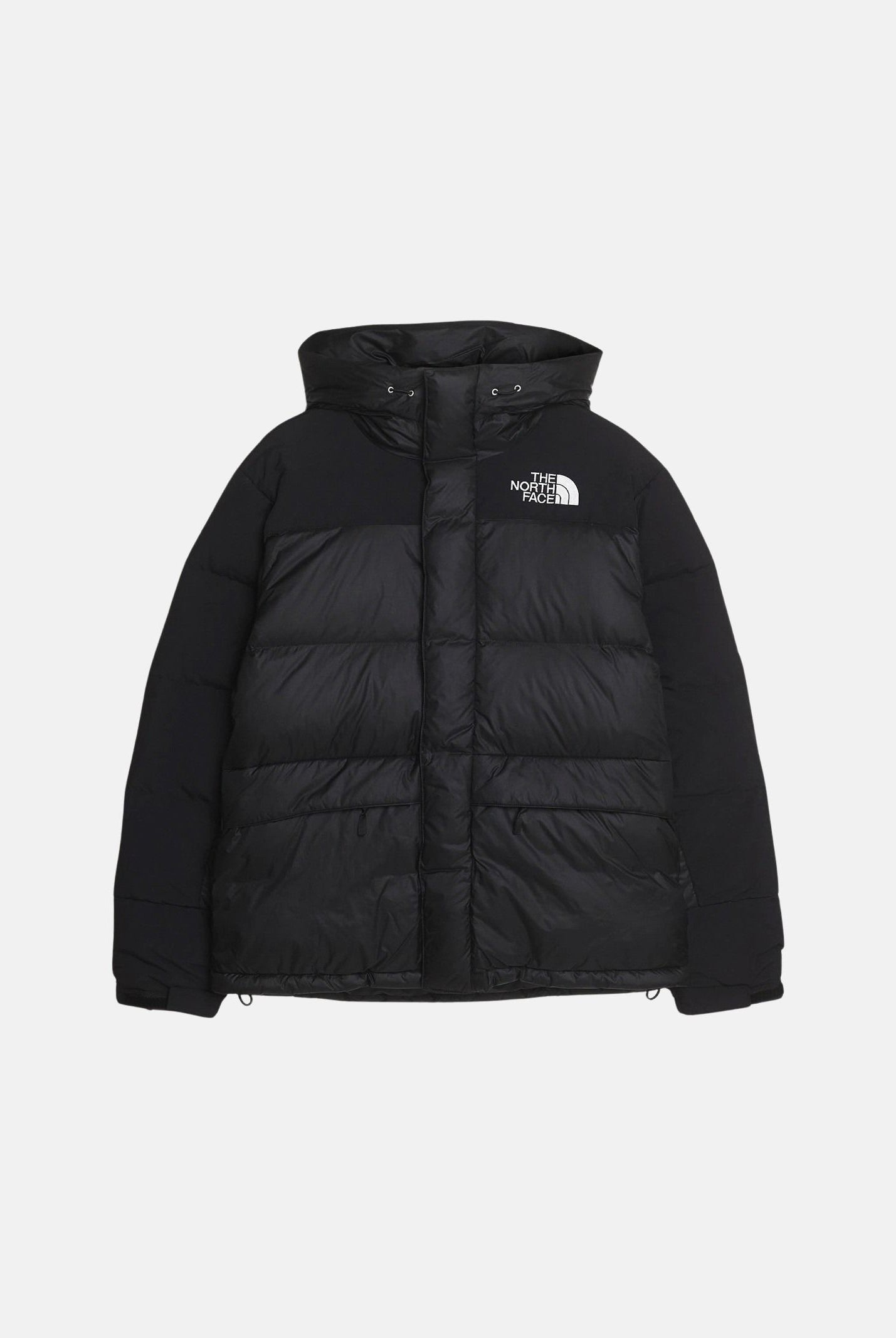 THE NORTH FACE Piumino Himalayan nero da uomo con logo laterale NF0A4QYXGOF1 . THE NORTH FACE