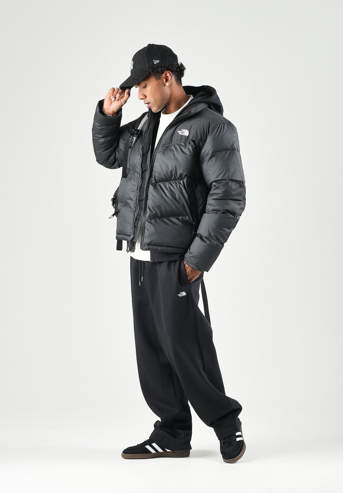 THE NORTH FACE Piumino Saikuru nero da uomo NF0A853IJK31 . THE NORTH FACE