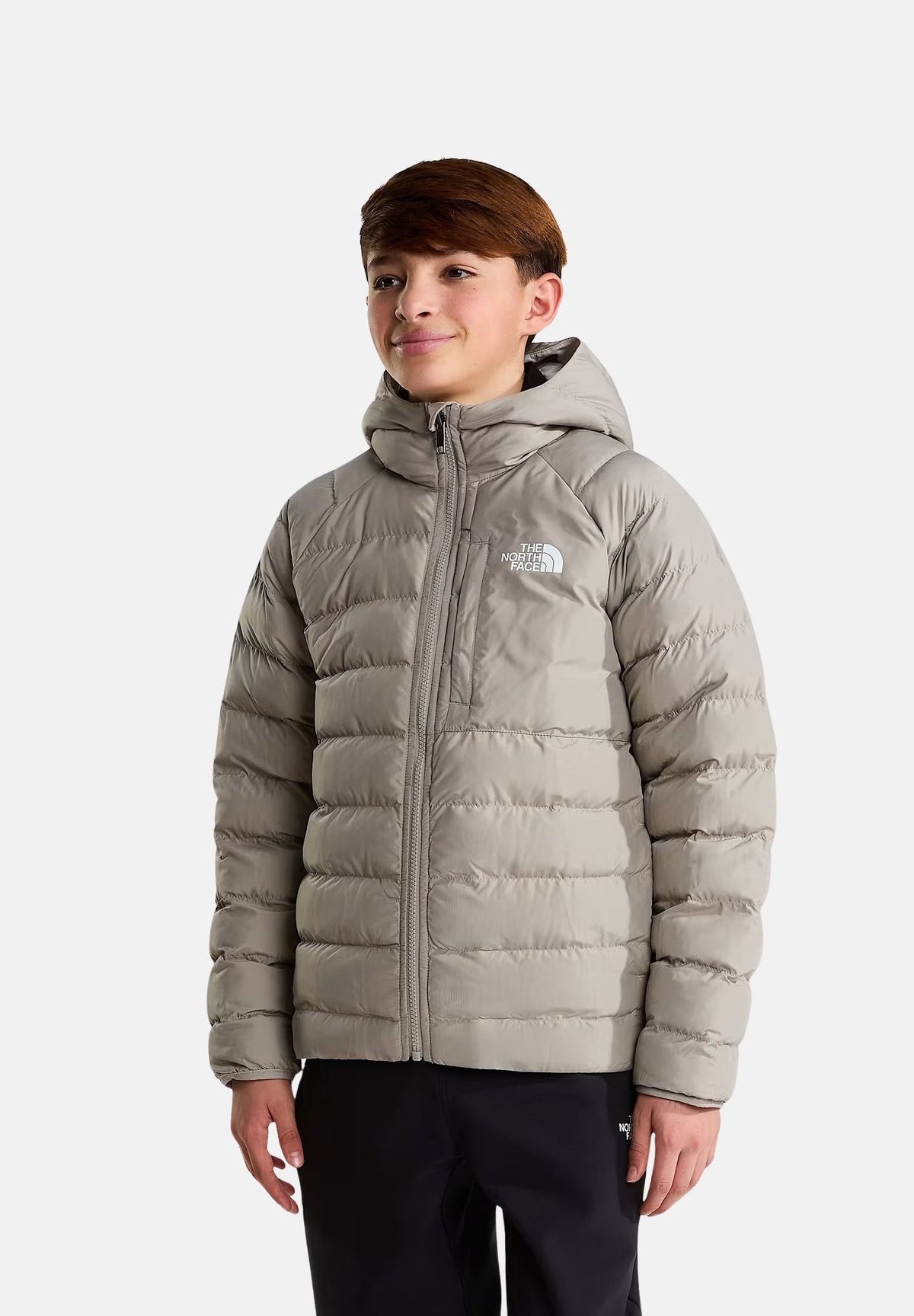 THE NORTH FACE Piumino reversibile PERRITO beige per bambino con cappuccio e imbottitura NF0A88TW2MB1 . THE NORTH FACE