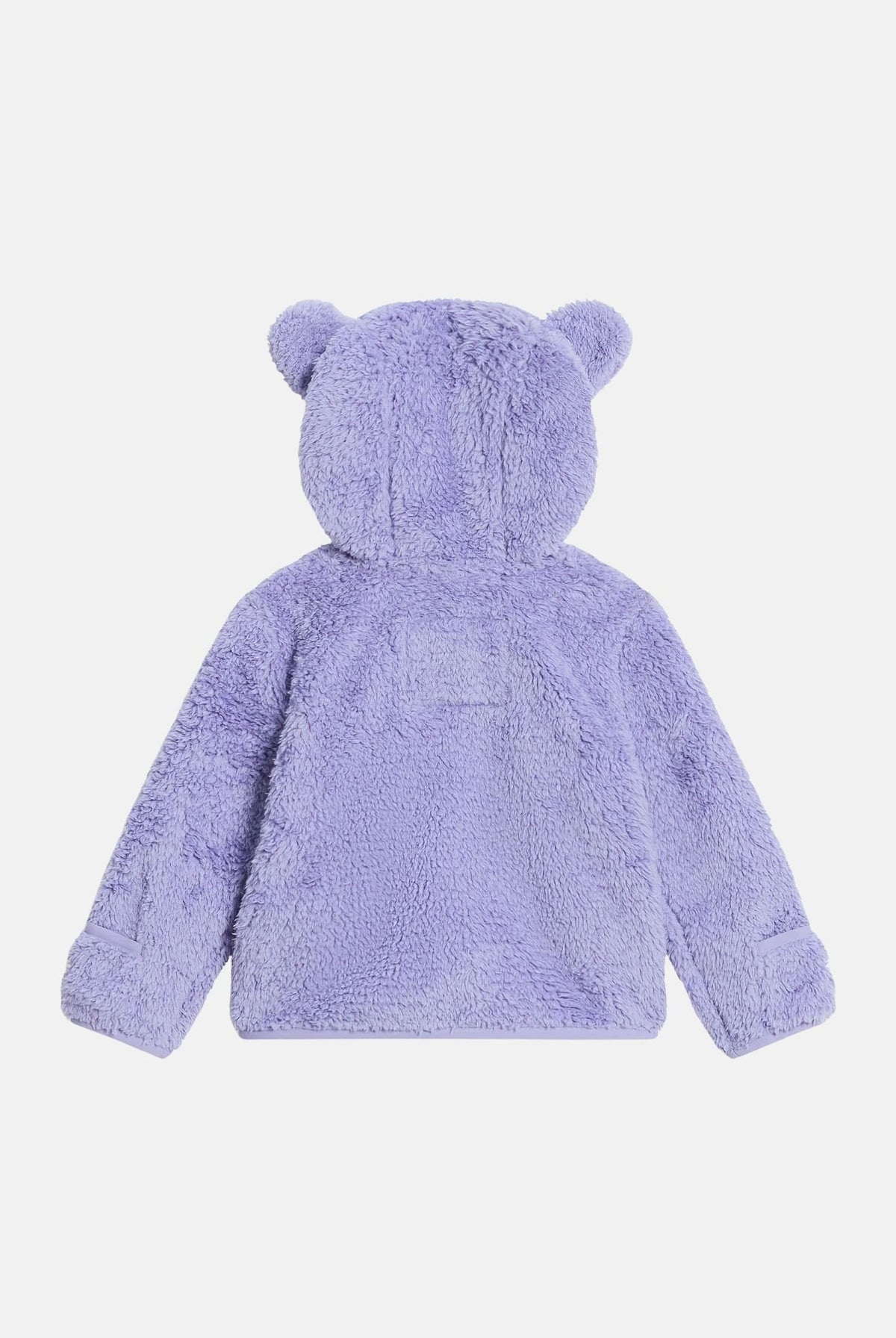 THE NORTH FACE Felpa con cappuccio Campshire lilla per neonato con orecchie da orso e muffole ripiegabili. NF0A88VWNO51 . THE NORTH FACE