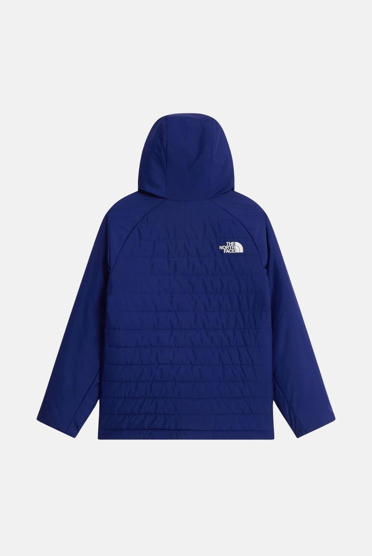 THE NORTH FACE Piumino NEVER STOP blu per bambino con cappuccio, imbottitura leggera NF0A89HRNLV1 . THE NORTH FACE