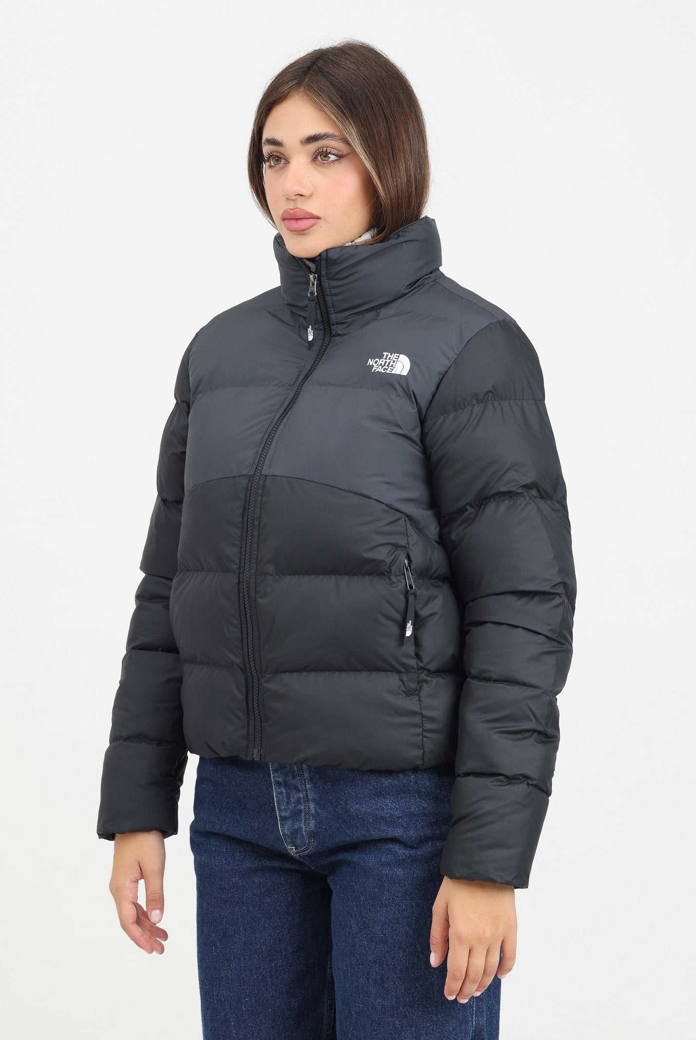 THE NORTH FACE Piumino Saikuru nero da donna NF0A89JDKT01 . THE NORTH FACE