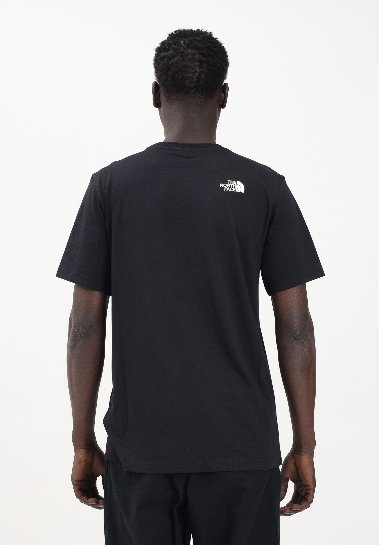 THE NORTH FACE T-shirt a manica corta Fine nera da uomo NF0A8A6MJK31 . THE NORTH FACE