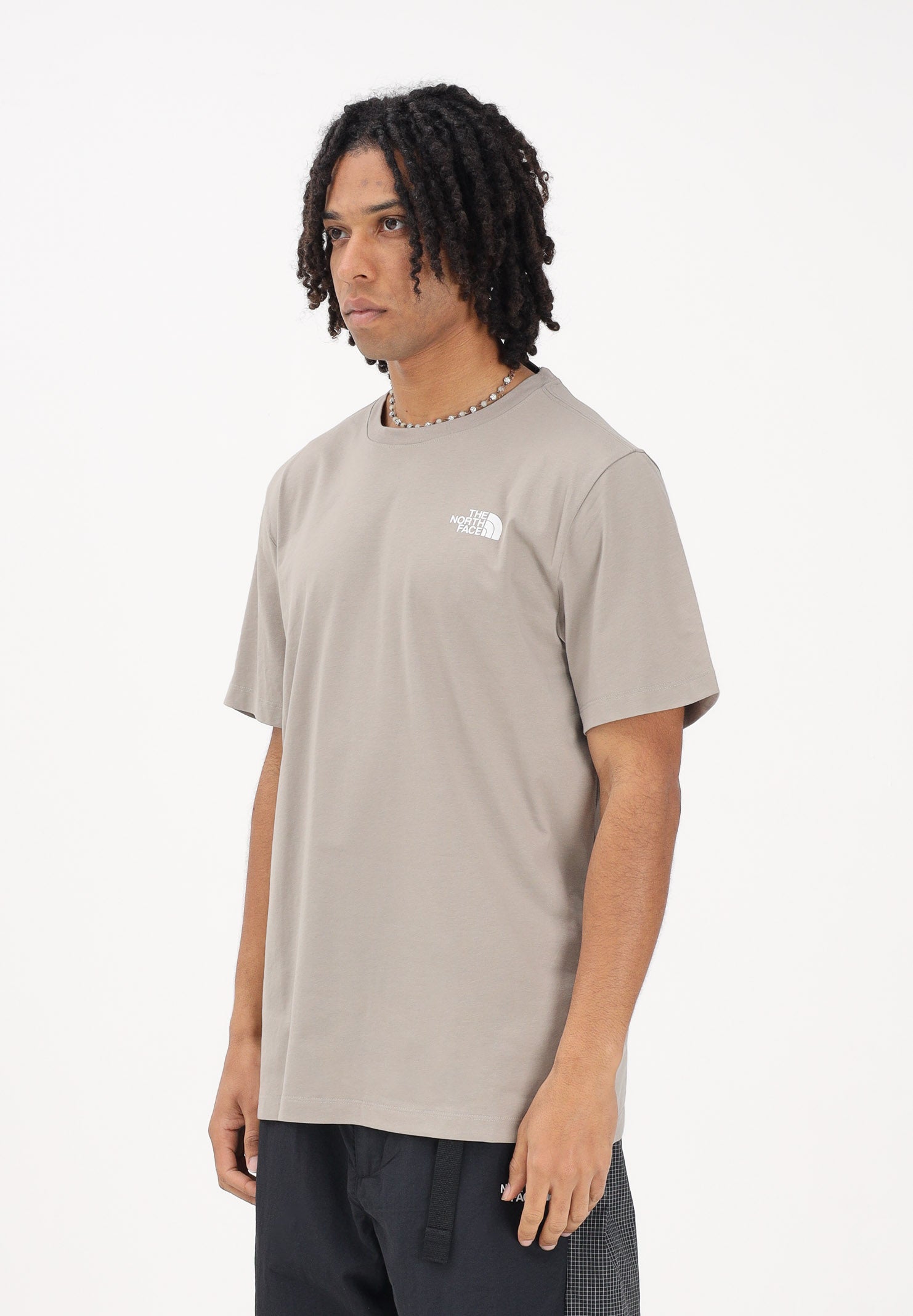 THE NORTH FACE T-shirt a manica corta Evolution NSE Box Regular fango da uomo NF0A8B6K2MB1 . THE NORTH FACE