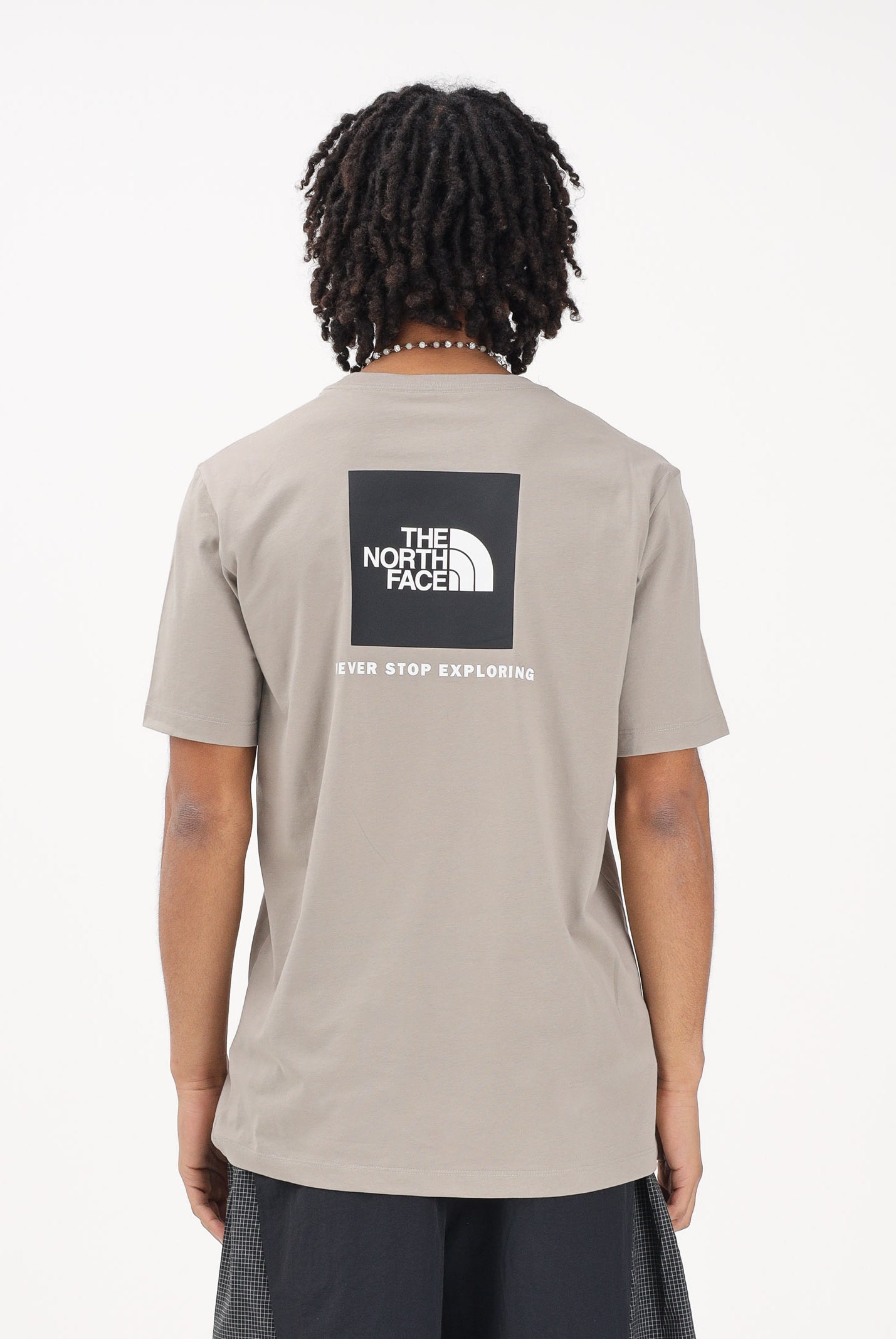 THE NORTH FACE T-shirt a manica corta Evolution NSE Box Regular fango da uomo NF0A8B6K2MB1 . THE NORTH FACE