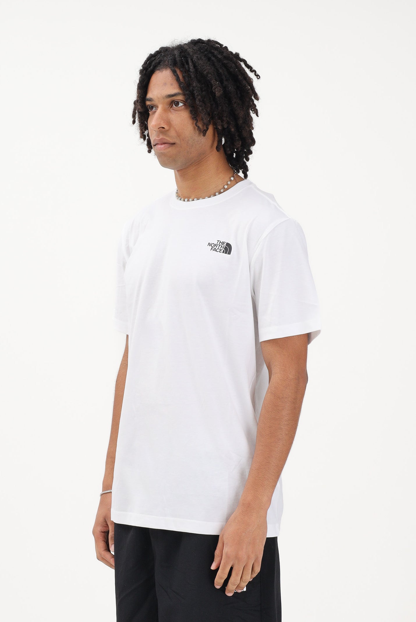 THE NORTH FACE T-shirt a manica corta Evolution NSE Box Regular bianca da uomo NF0A8B6KFN41 . THE NORTH FACE