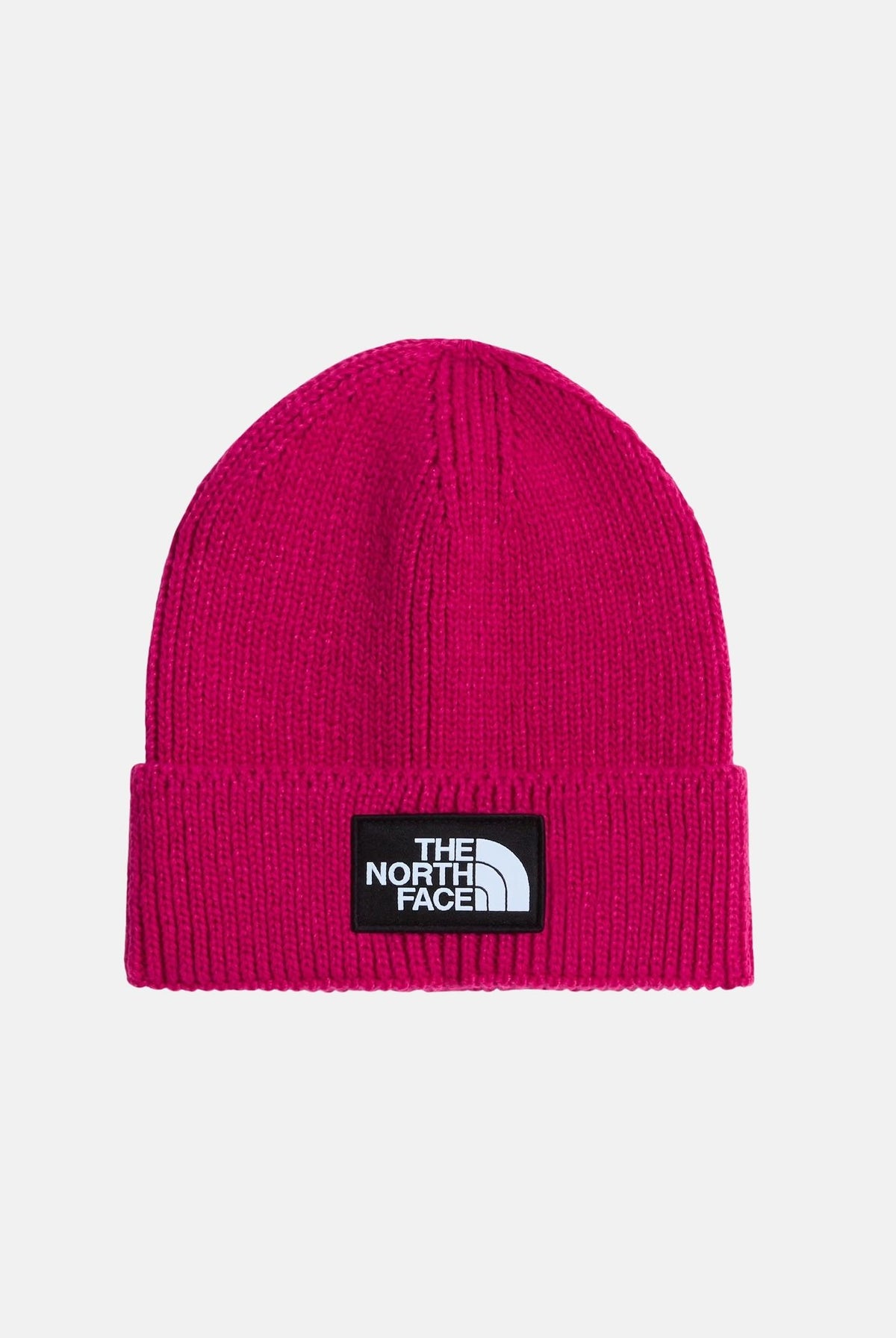 THE NORTH FACE Berretto TNF LOGO BOX CUFFED BEANIE fucsia da donna NF0A8CHEBOS1 . THE NORTH FACE