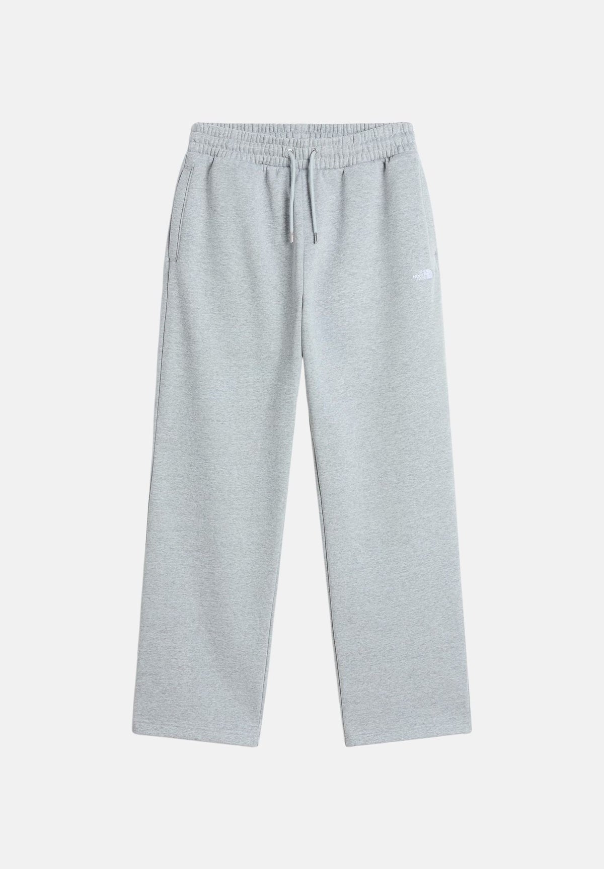 THE NORTH FACE Pantaloni SIMPLE DOME PANT grigio chiaro da donna con elastico in vita e polsini alle caviglie. NF0A8CWDCQO1 . THE NORTH FACE