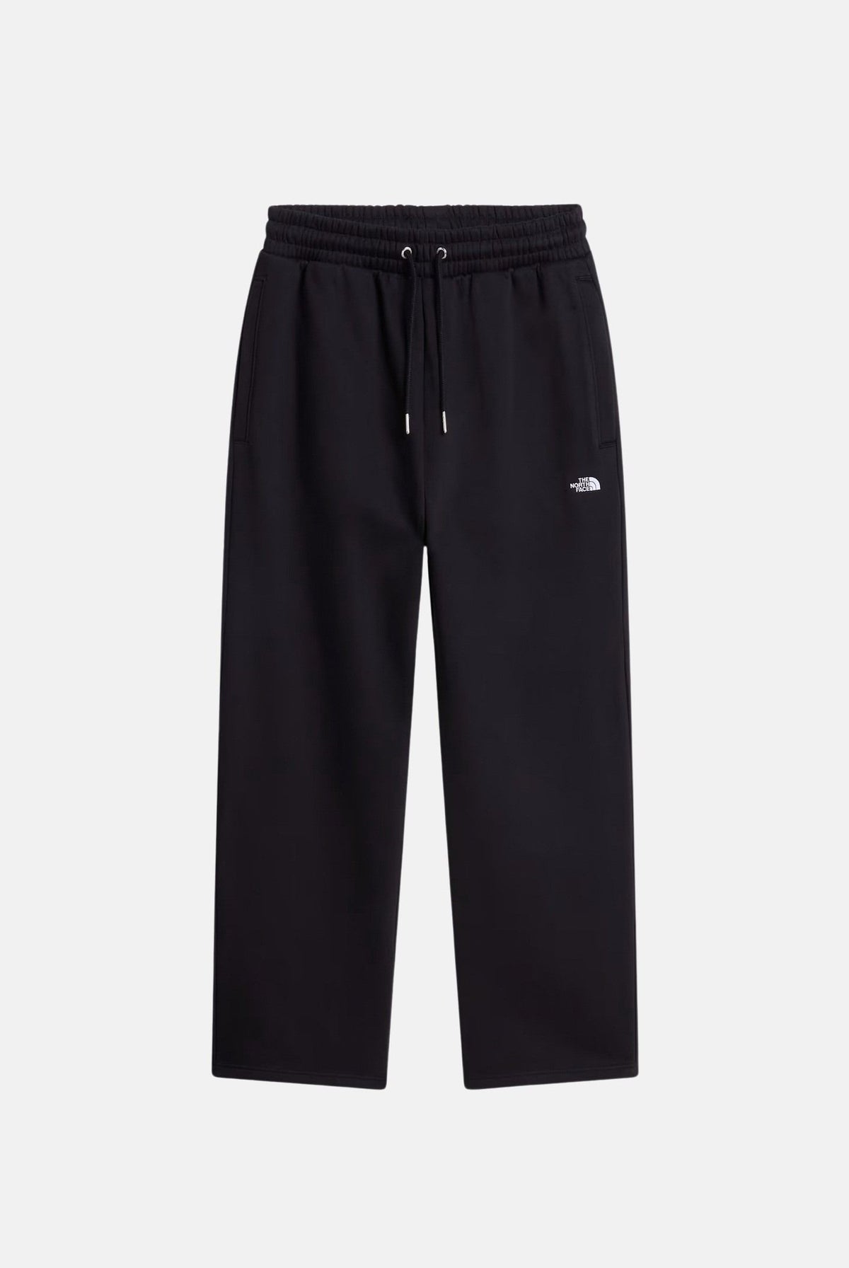 THE NORTH FACE Pantaloni TNF ESSENTIAL SIMPLE DOME neri per donna con vita elasticizzata NF0A8CWDJK31 . THE NORTH FACE