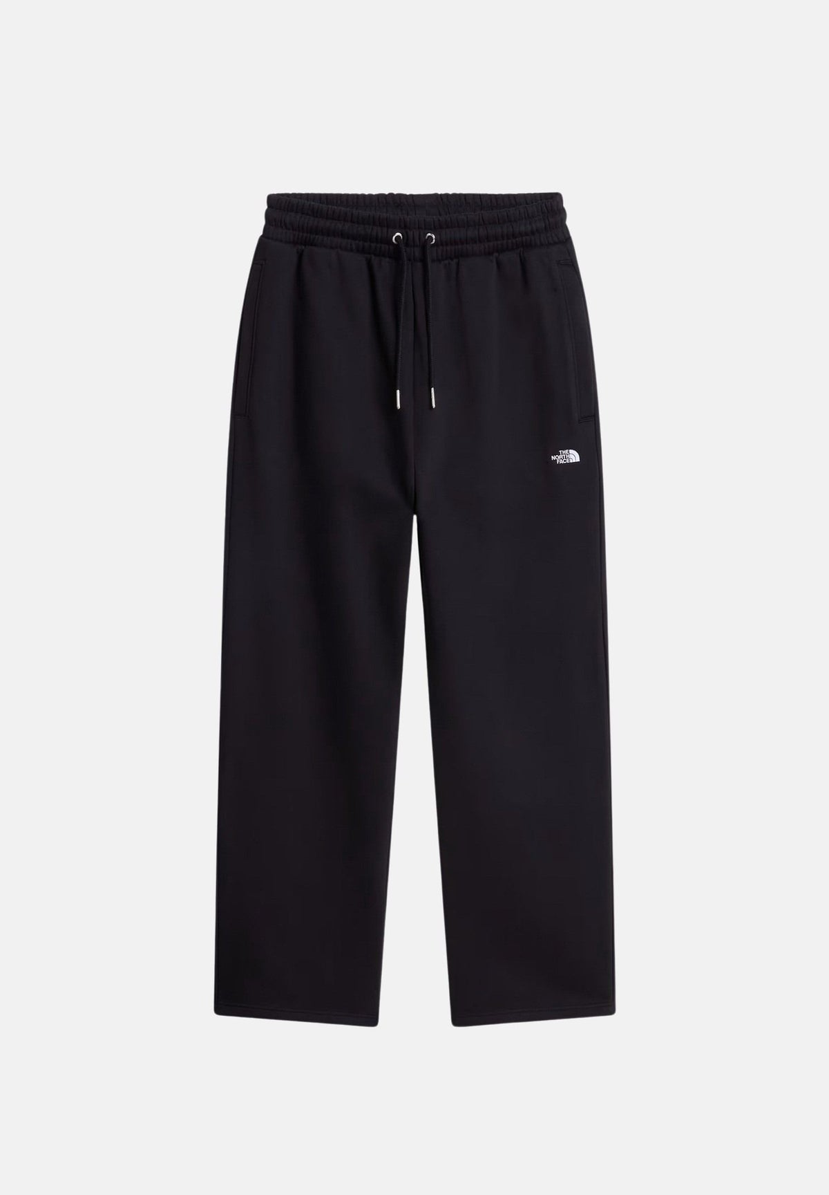 THE NORTH FACE Pantaloni TNF ESSENTIAL SIMPLE DOME neri per donna con vita elasticizzata NF0A8CWDJK31 . THE NORTH FACE