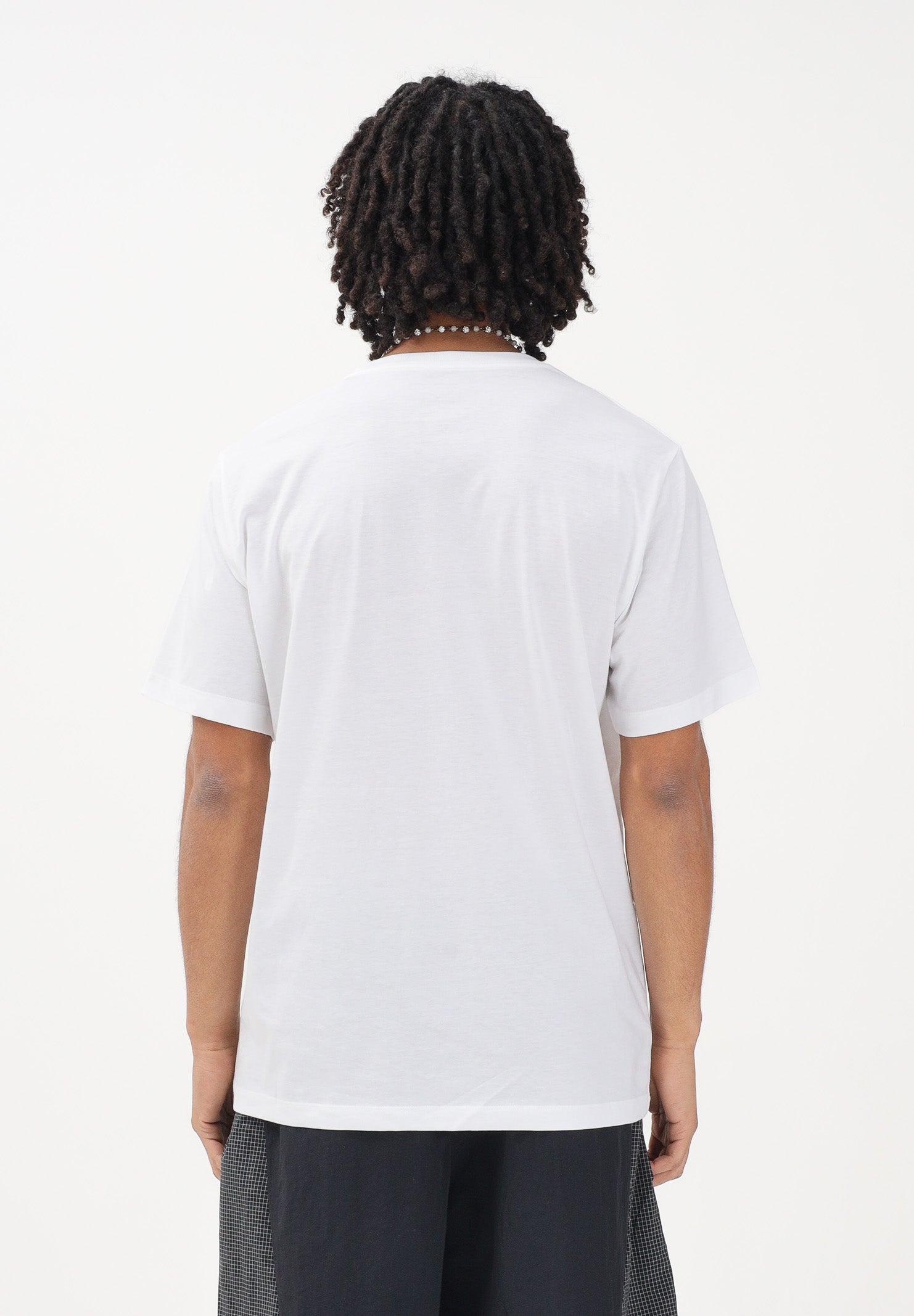 THE NORTH FACE T-shirt a manica corta Evolution Simple Dome Regular bianca da uomo NF0A8CZ2FN41 . THE NORTH FACE