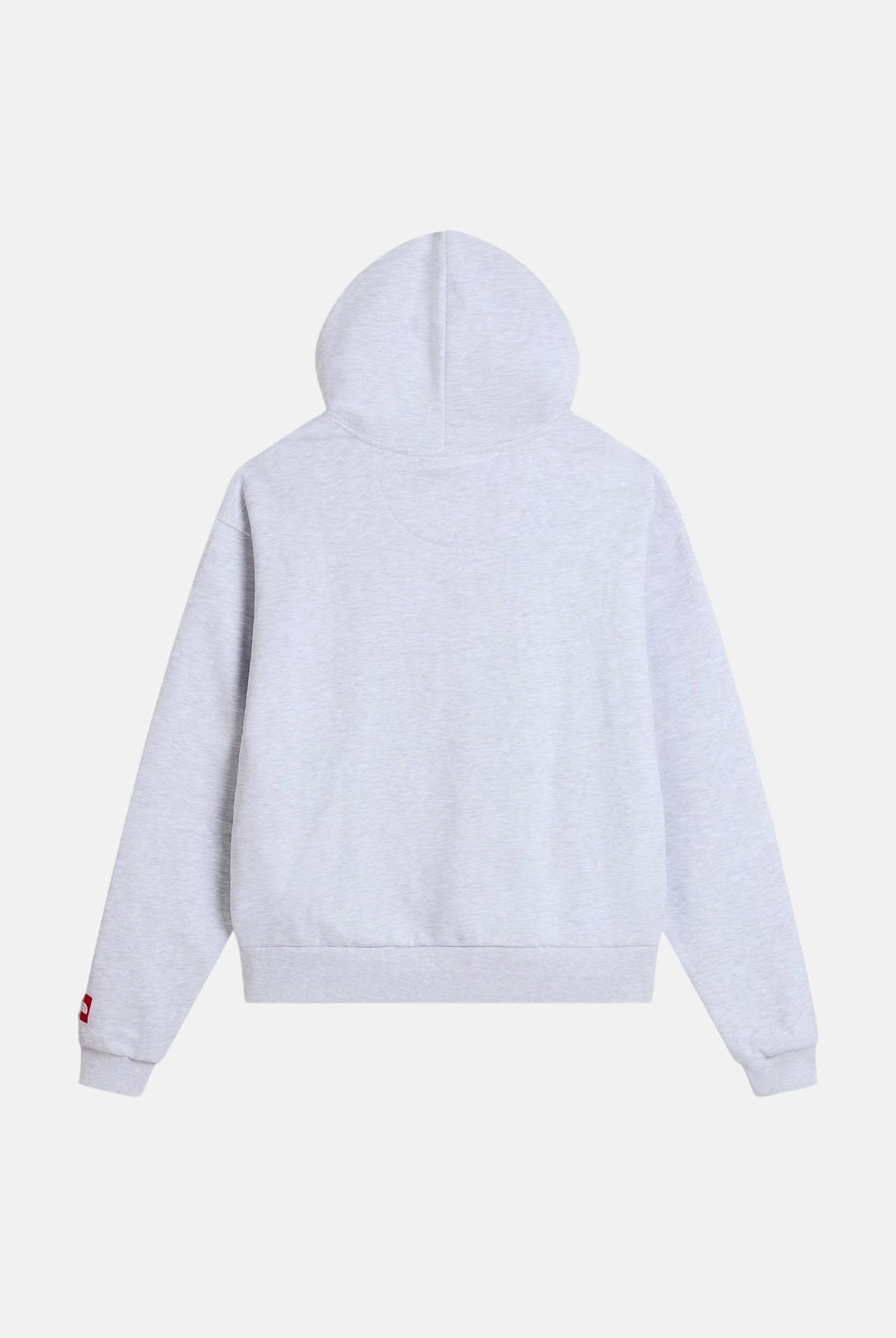 THE NORTH FACE Felpa con cappuccio FINE HOODIE grigio da uomo con tasca a marsupio frontale. NF0A8EFZE041 . THE NORTH FACE