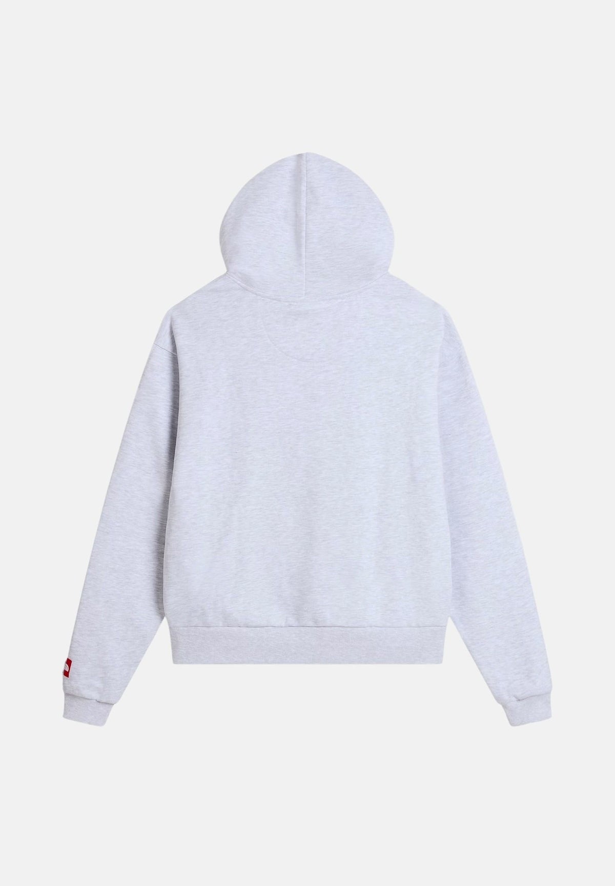 THE NORTH FACE Felpa con cappuccio FINE HOODIE grigio da uomo con tasca a marsupio frontale. NF0A8EFZE041 . THE NORTH FACE
