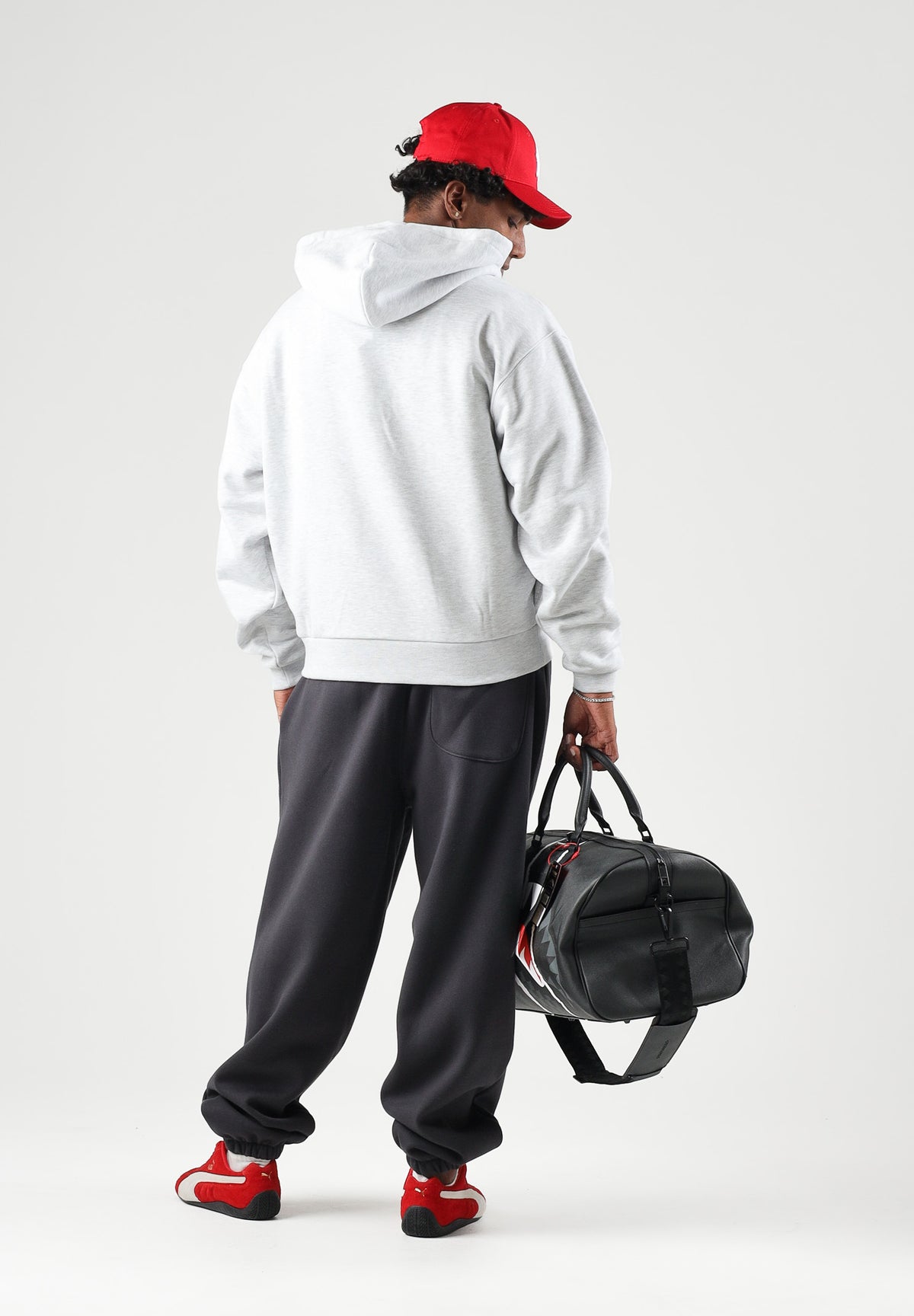 THE NORTH FACE Pantaloni obsidian-grigi per uomo con morbido con elastico in vita e design minimalista NF0A8EG30SA1 . THE NORTH FACE
