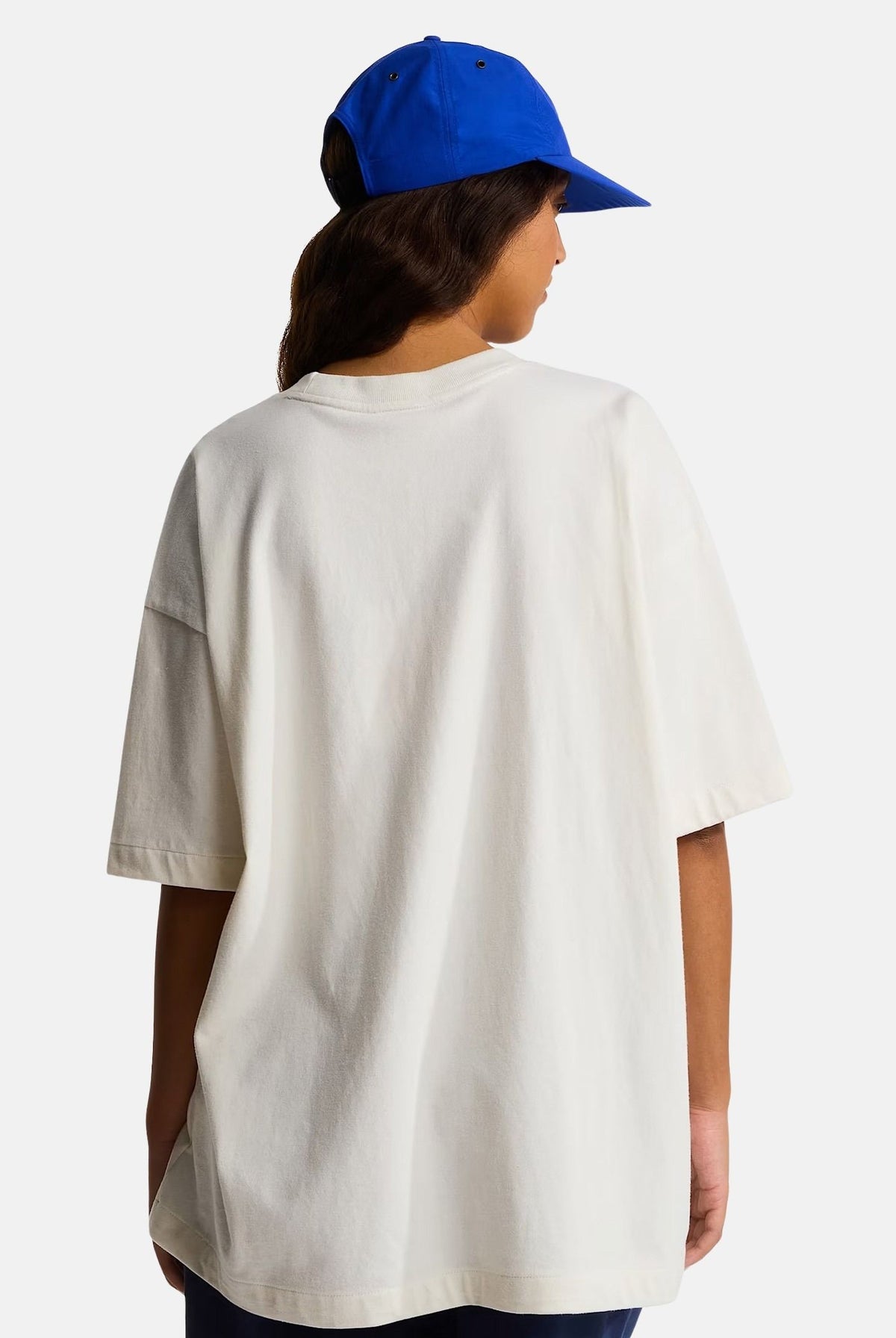THE NORTH FACE T-shirt manica corta FINE TEE bianco sporco da uomo con scollo a girocollo e piccolo logo sul petto. NF0A8EG5QLI1 . THE NORTH FACE