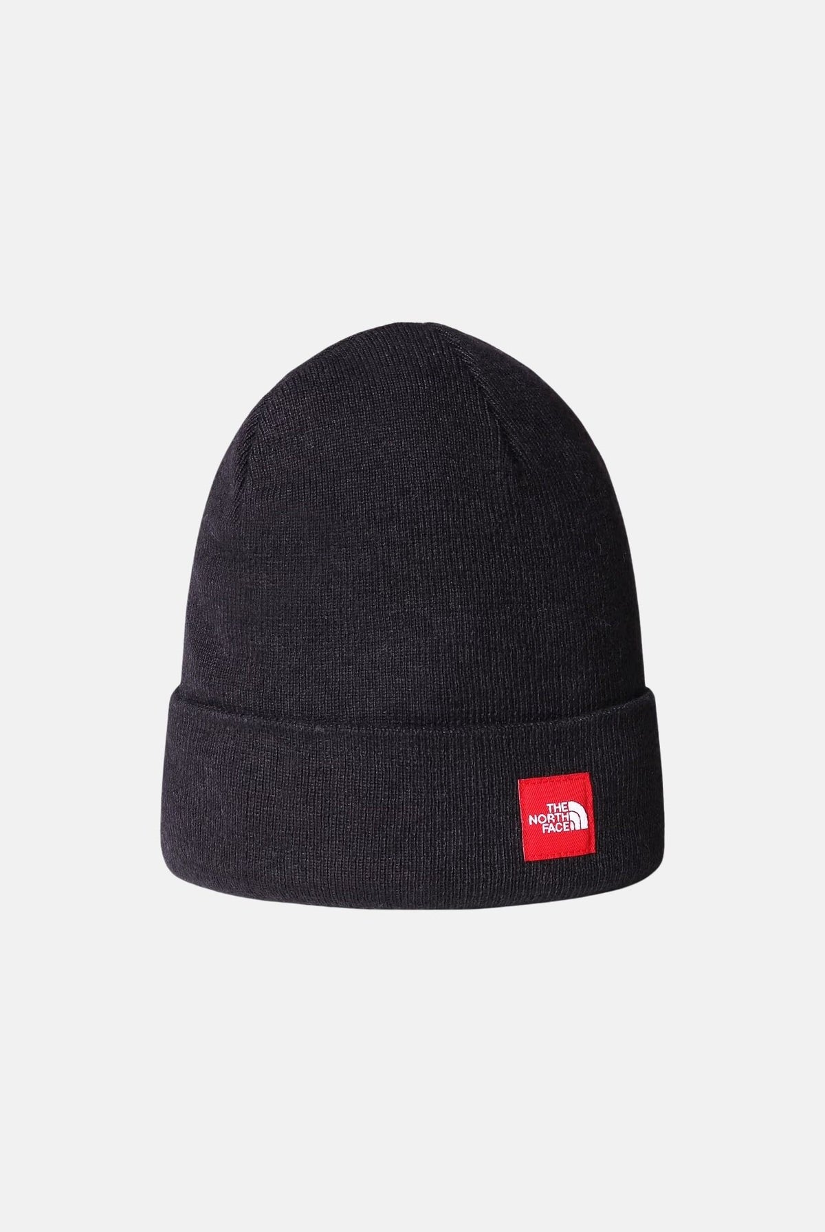 THE NORTH FACE Berretto LOGO-PATCH BEANIE nero per uomo e donna NF0A8EG8JK31 . THE NORTH FACE