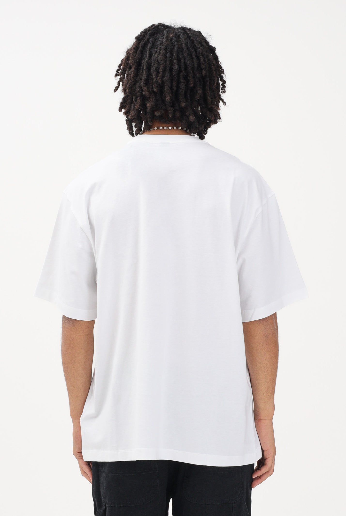 THE NORTH FACE T-shirt a manica corta Essential Simple Dome bianca da uomo NF0A8EVWFN41 . THE NORTH FACE