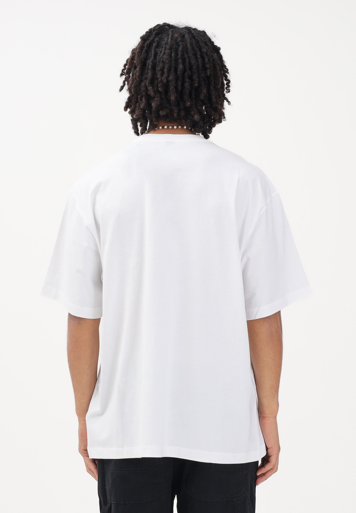 THE NORTH FACE T-shirt a manica corta Essential Simple Dome bianca da uomo NF0A8EVWFN41 . THE NORTH FACE
