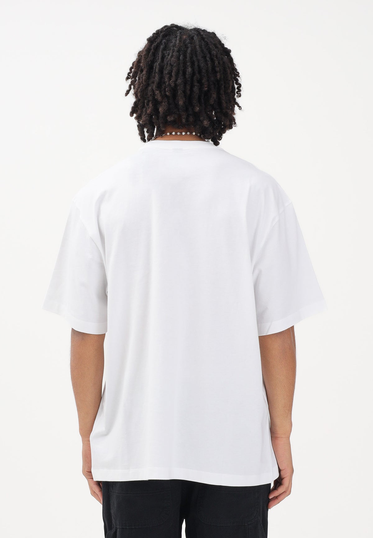THE NORTH FACE T-shirt a manica corta Essential Simple Dome bianca da uomo NF0A8EVWFN41 . THE NORTH FACE