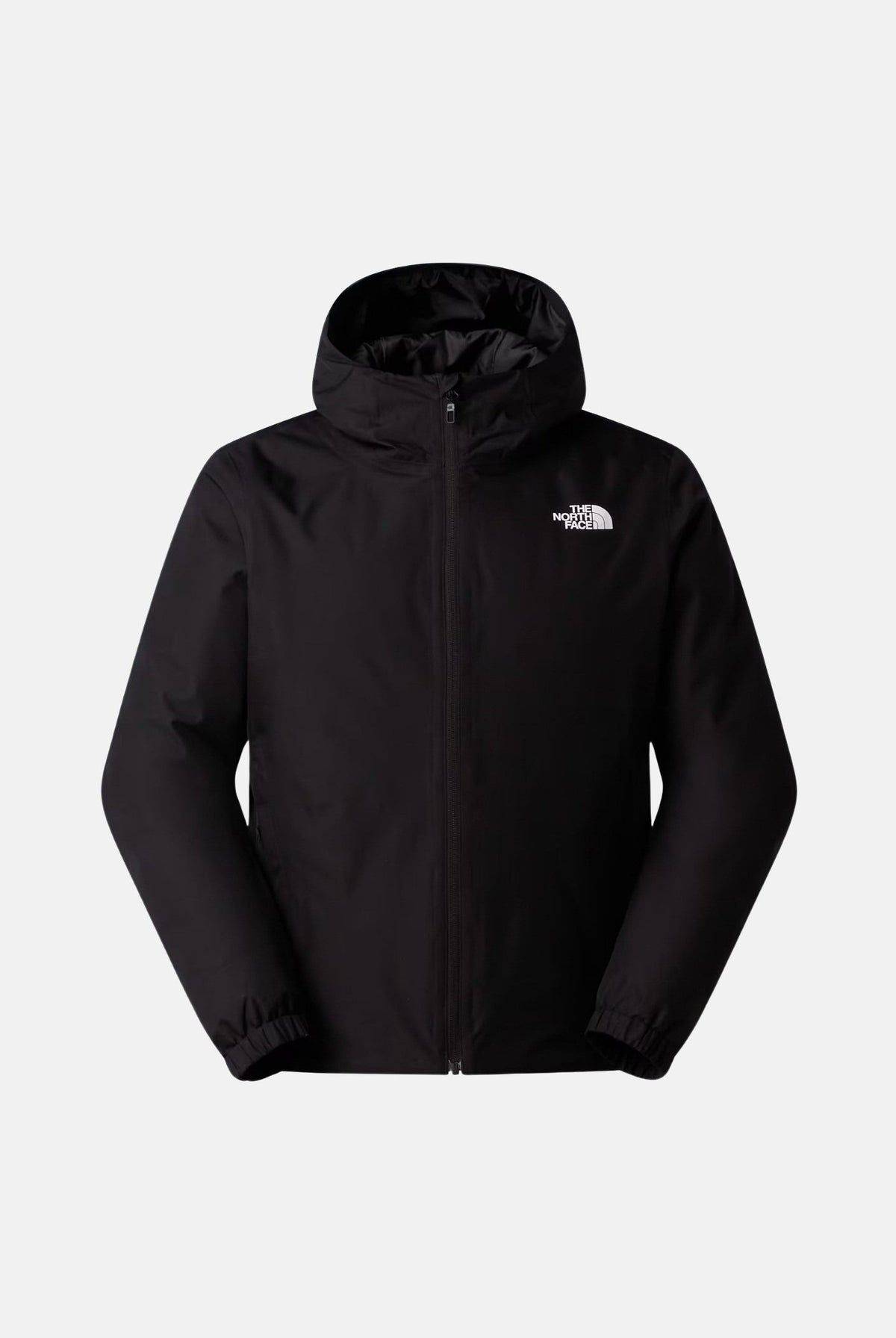 THE NORTH FACE Giacca a vento ANTORA JACKET nera da uomo con cappuccio e chiusura a zip intera. NF0A8G0TJK31 . THE NORTH FACE