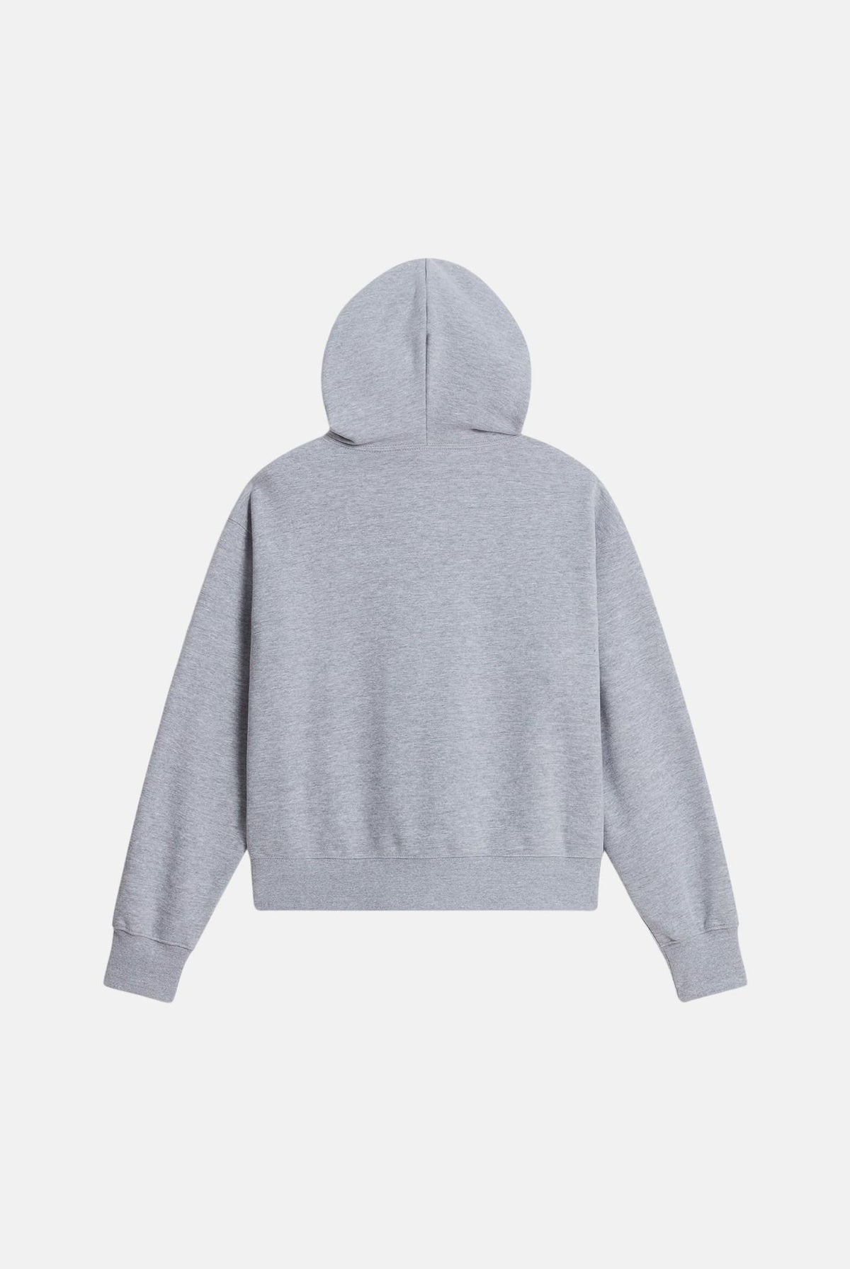 THE NORTH FACE Felpa con cappuccio SIMPLE DOME HOODIE grigio da donna con tasca a marsupio frontale. NF0A8HBXCQO1 . THE NORTH FACE