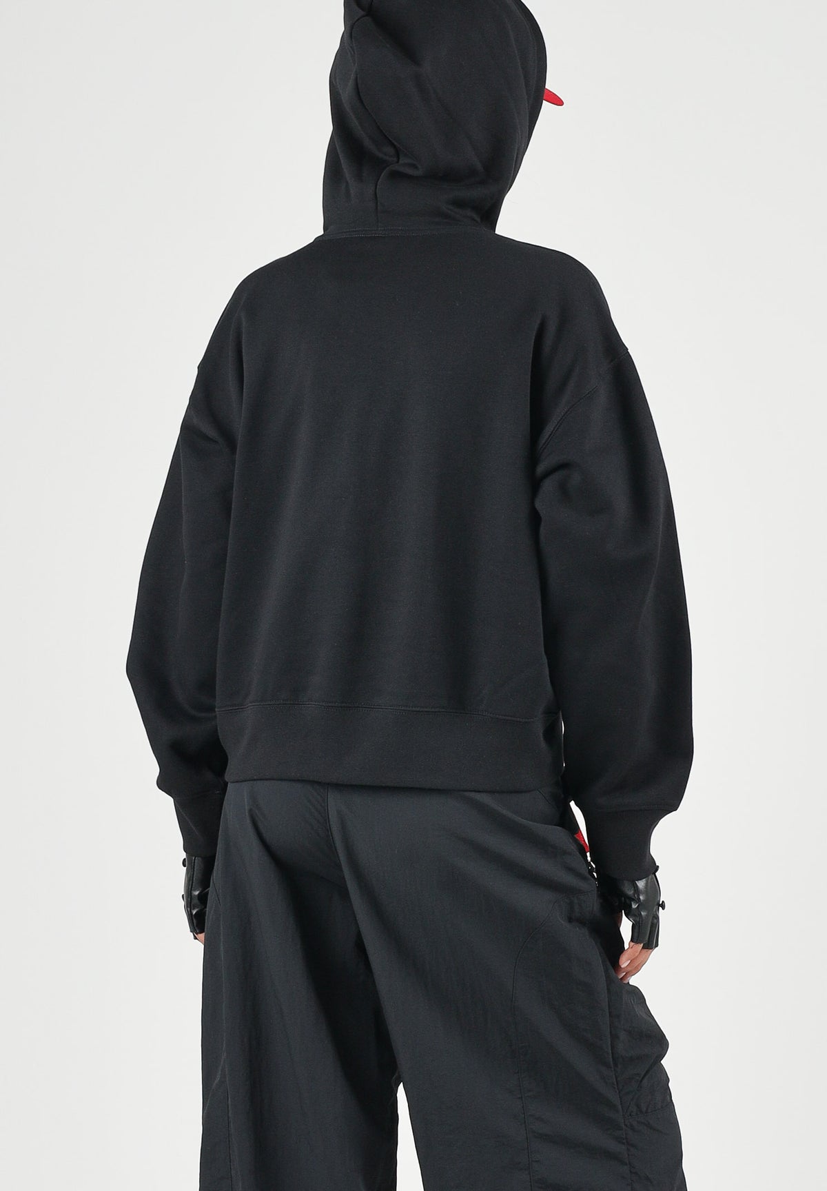 THE NORTH FACE Felpa con cappuccio SIMPLE DOME HOODIE nero da donna con tasca a marsupio frontale. NF0A8HBXJK31 . THE NORTH FACE