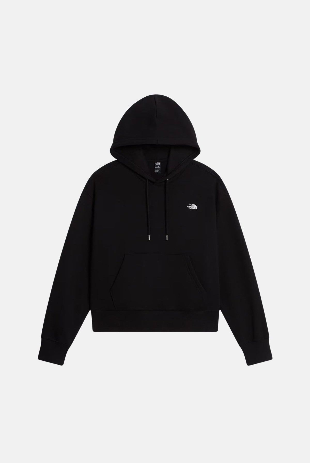 THE NORTH FACE Felpa con cappuccio SIMPLE DOME HOODIE nero da donna con tasca a marsupio frontale. NF0A8HBXJK31 . THE NORTH FACE