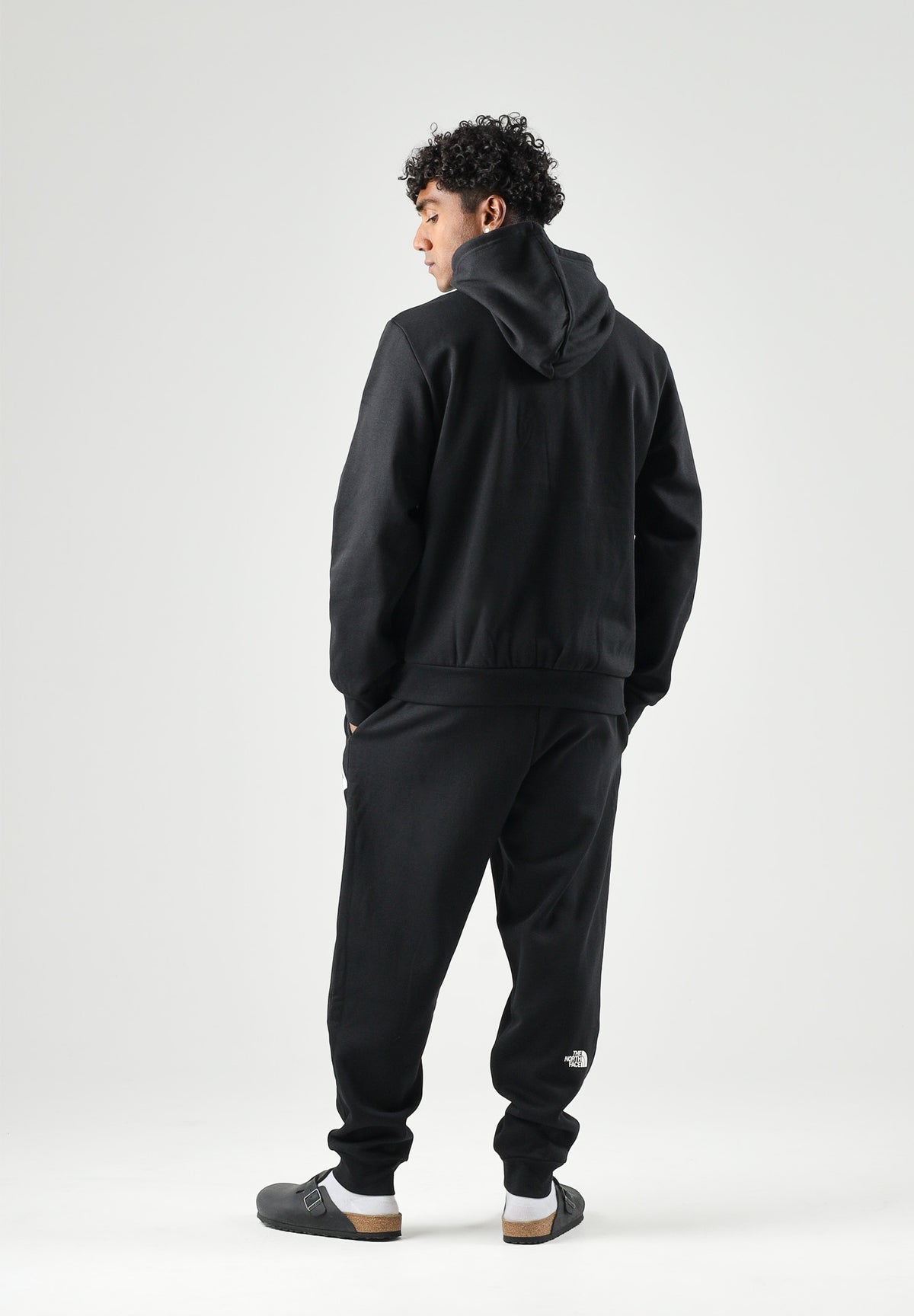 THE NORTH FACE Pantaloni tnf black-nero per uomo con comodo elastico in vita e tasche lateral NF0A8JB0JK31 . THE NORTH FACE
