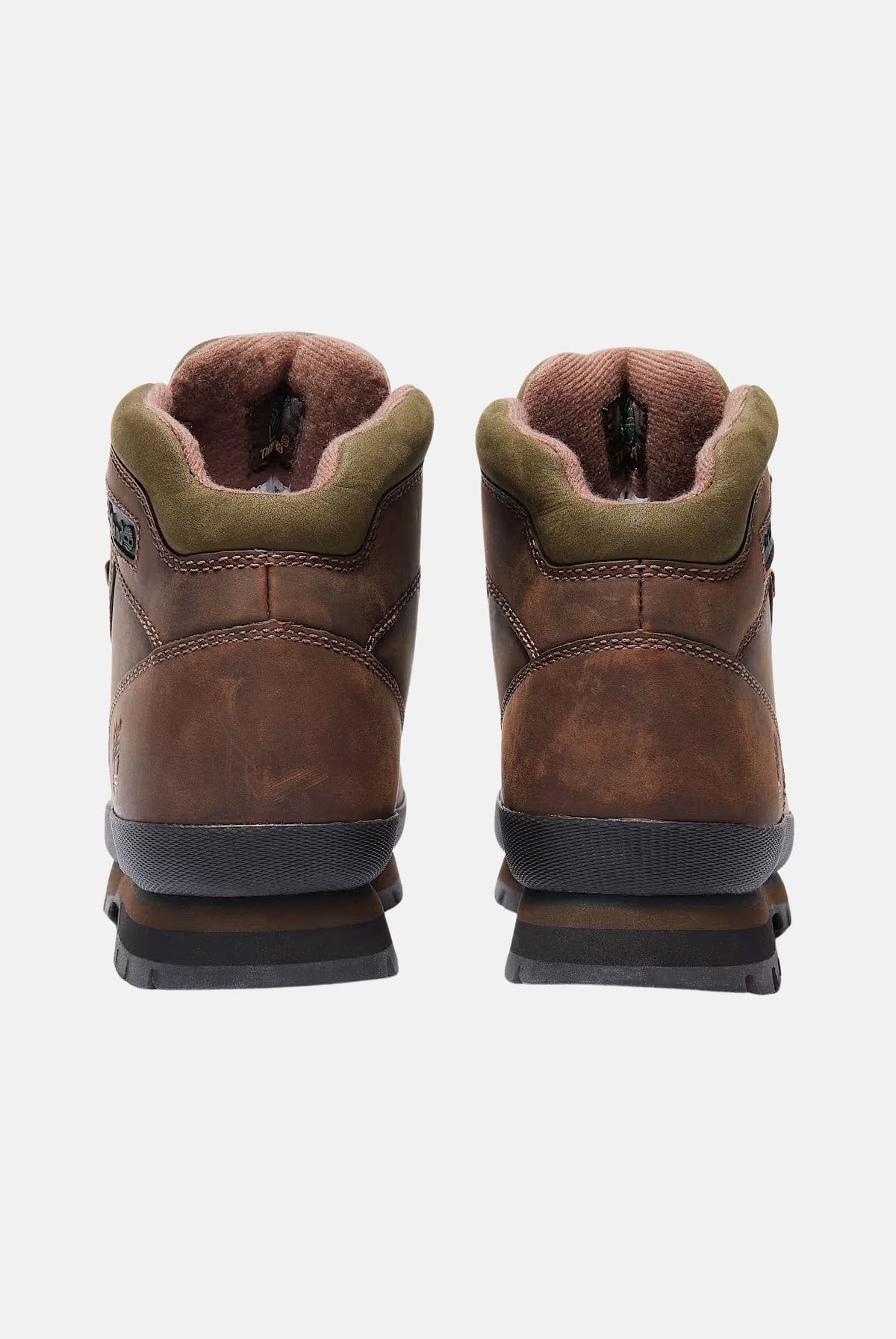 TIMBERLAND Stivaletti EURO HIKER marroni da uomo con tomaia in pelle, allacciatura con ganci metallici TB0951002141 . TIMBERLAND