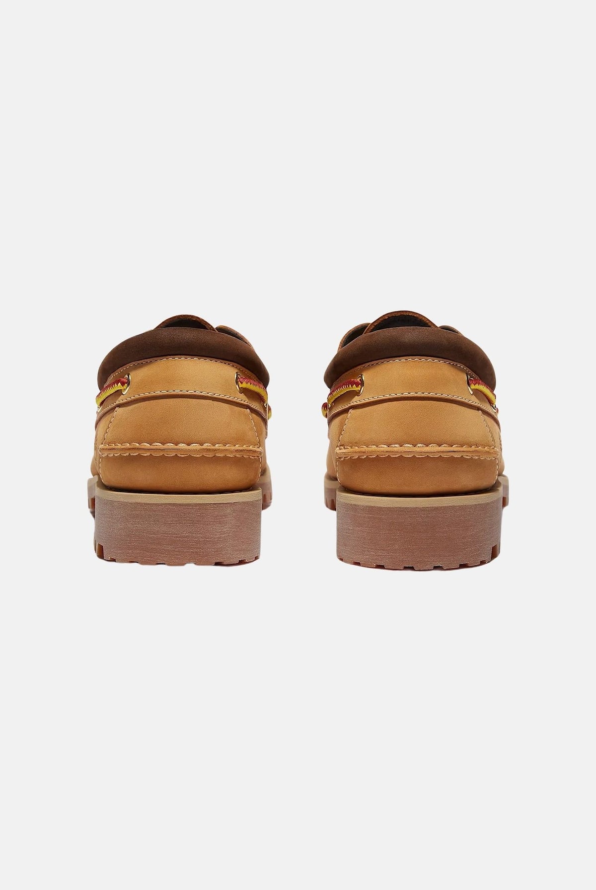 TIMBERLAND Mocassini stringati NABUK- grano/giallo per uomo con lacci in pelle e suola carrarmato. TB0A41Z77541 . TIMBERLAND