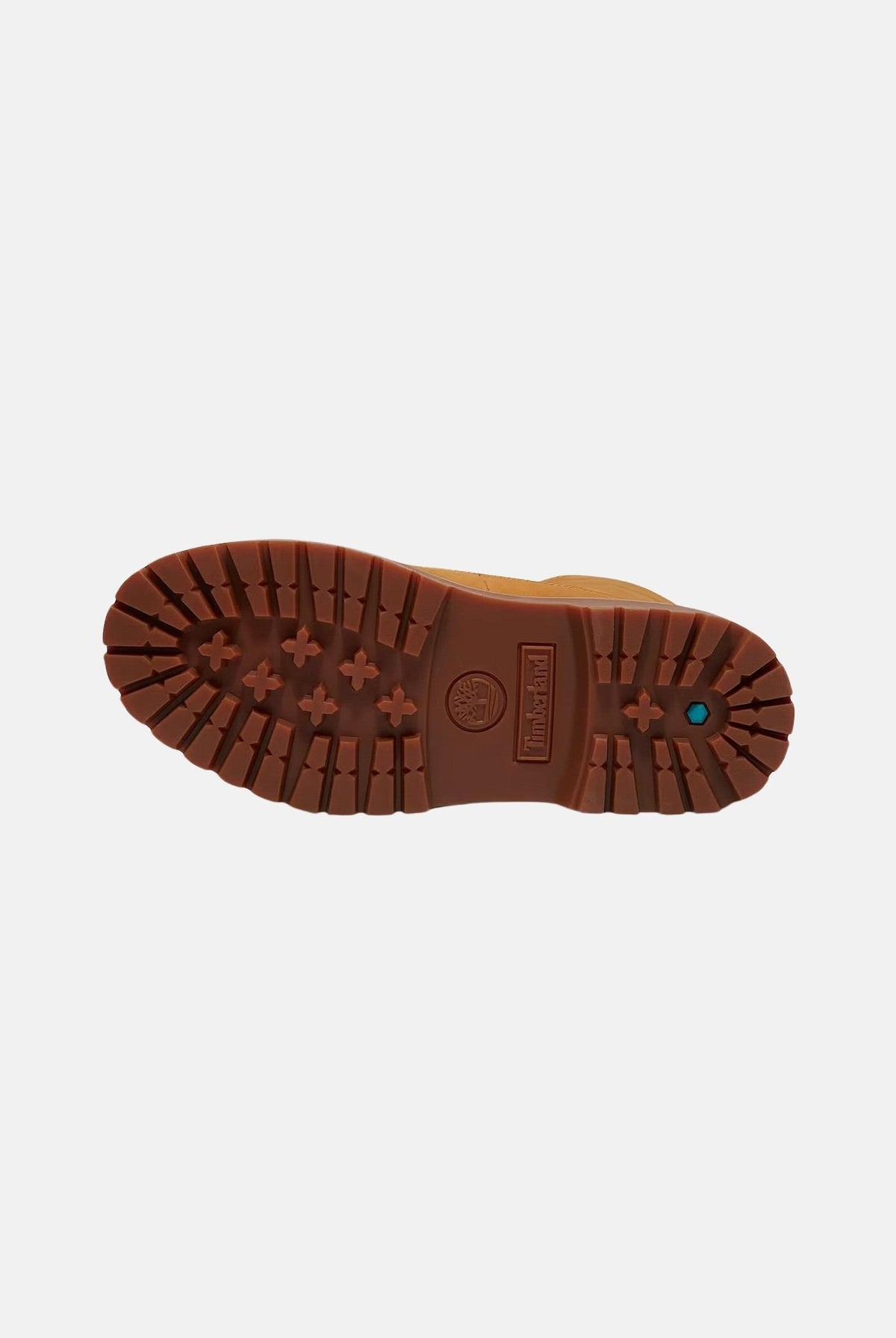 TIMBERLAND Anfibi nabuk grano-giallo per donna con sistema di allacciatura con occhielli metallici e suola platform. TB0A5SAH7541 . TIMBERLAND